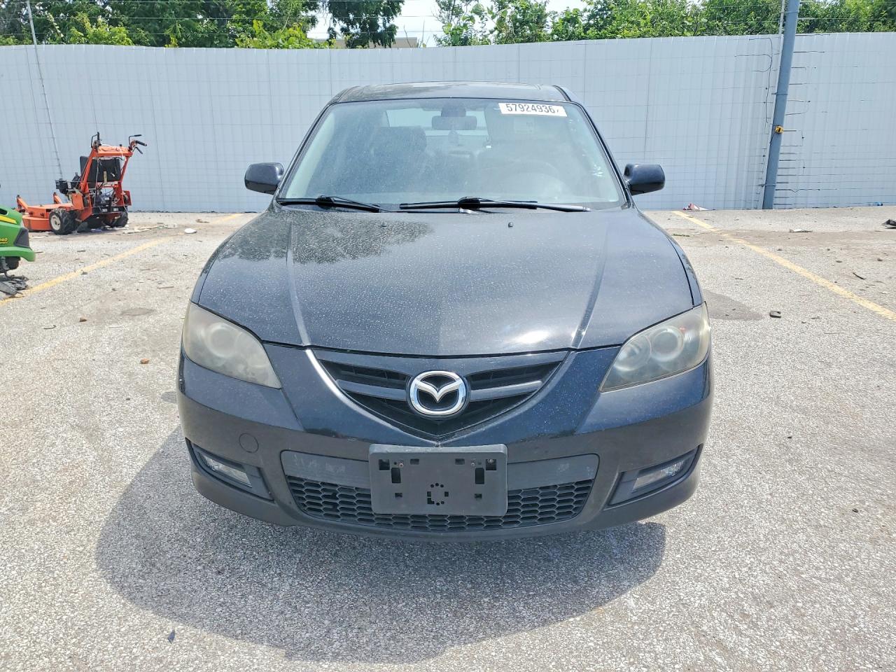 2007 Mazda 3 S Black vin: JM1BK323671711797