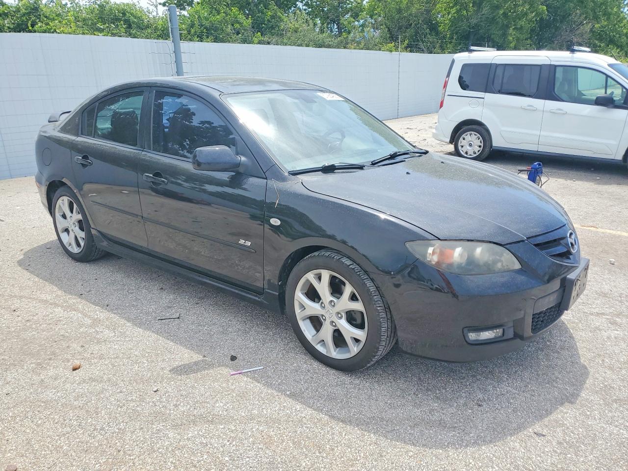 2007 Mazda 3 S Black vin: JM1BK323671711797