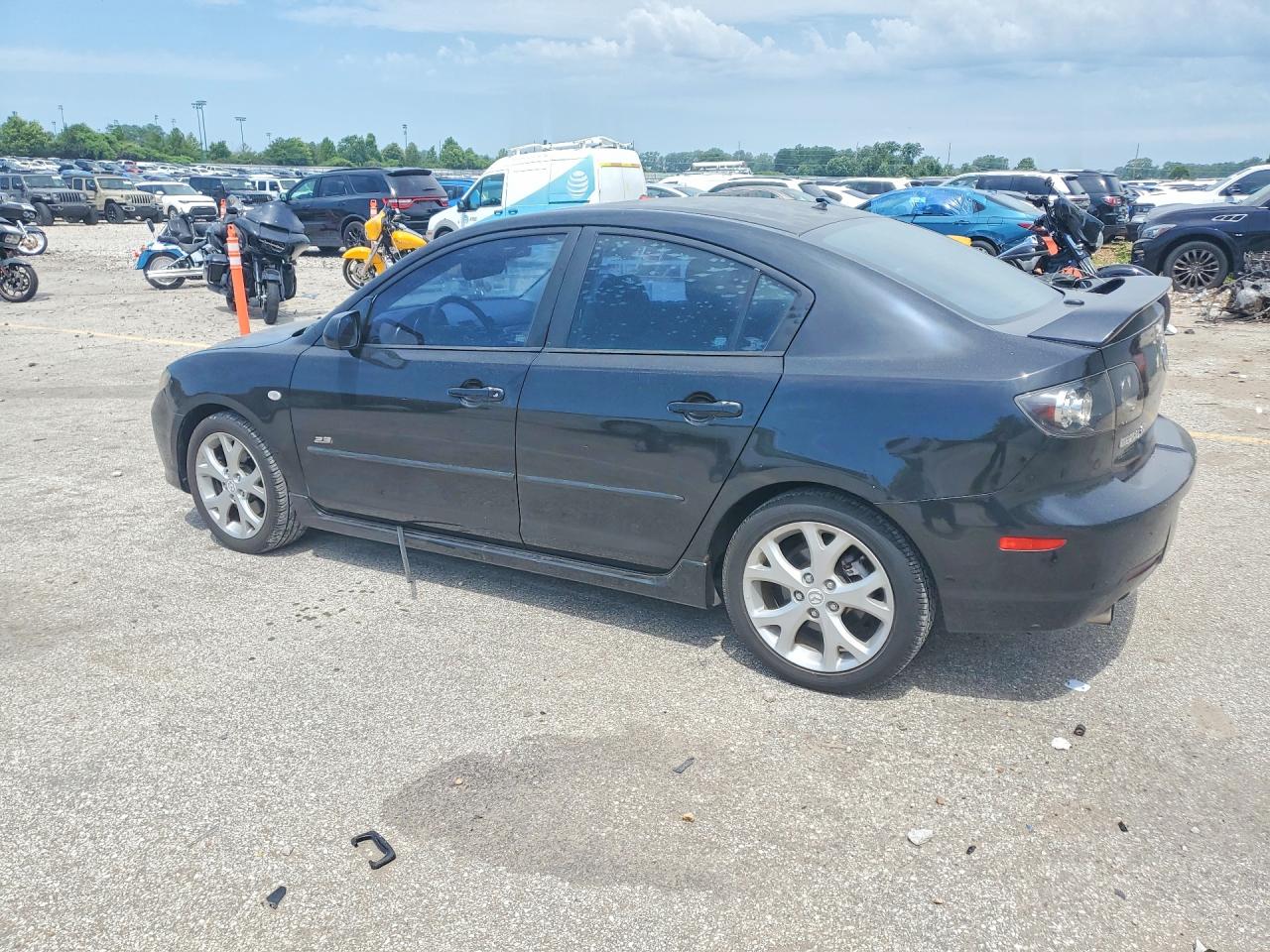 2007 Mazda 3 S Black vin: JM1BK323671711797