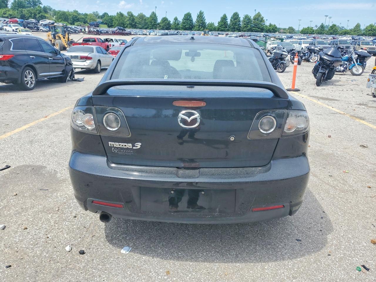 2007 Mazda 3 S Black vin: JM1BK323671711797