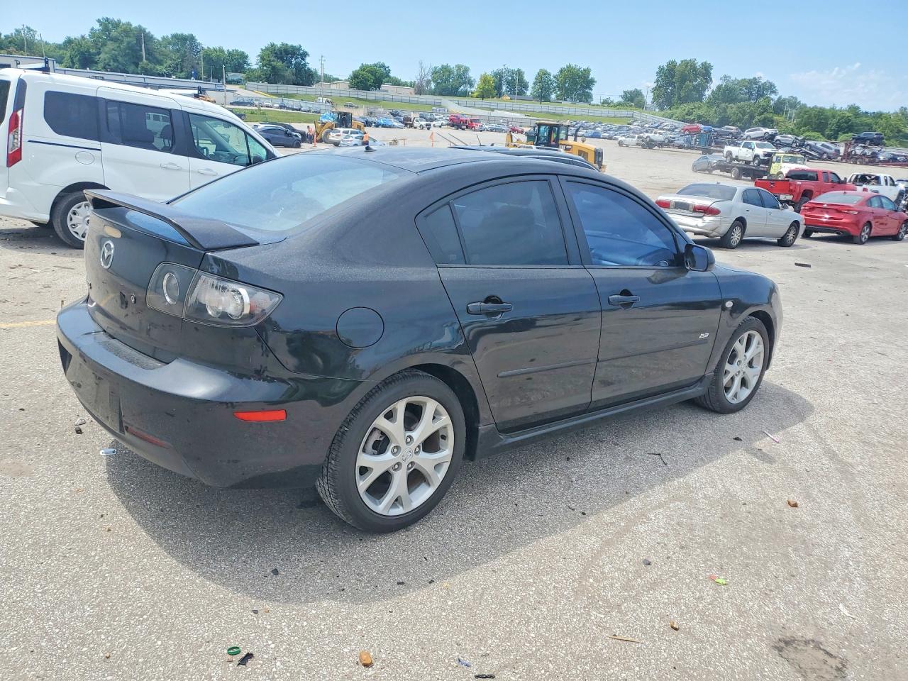 2007 Mazda 3 S Black vin: JM1BK323671711797