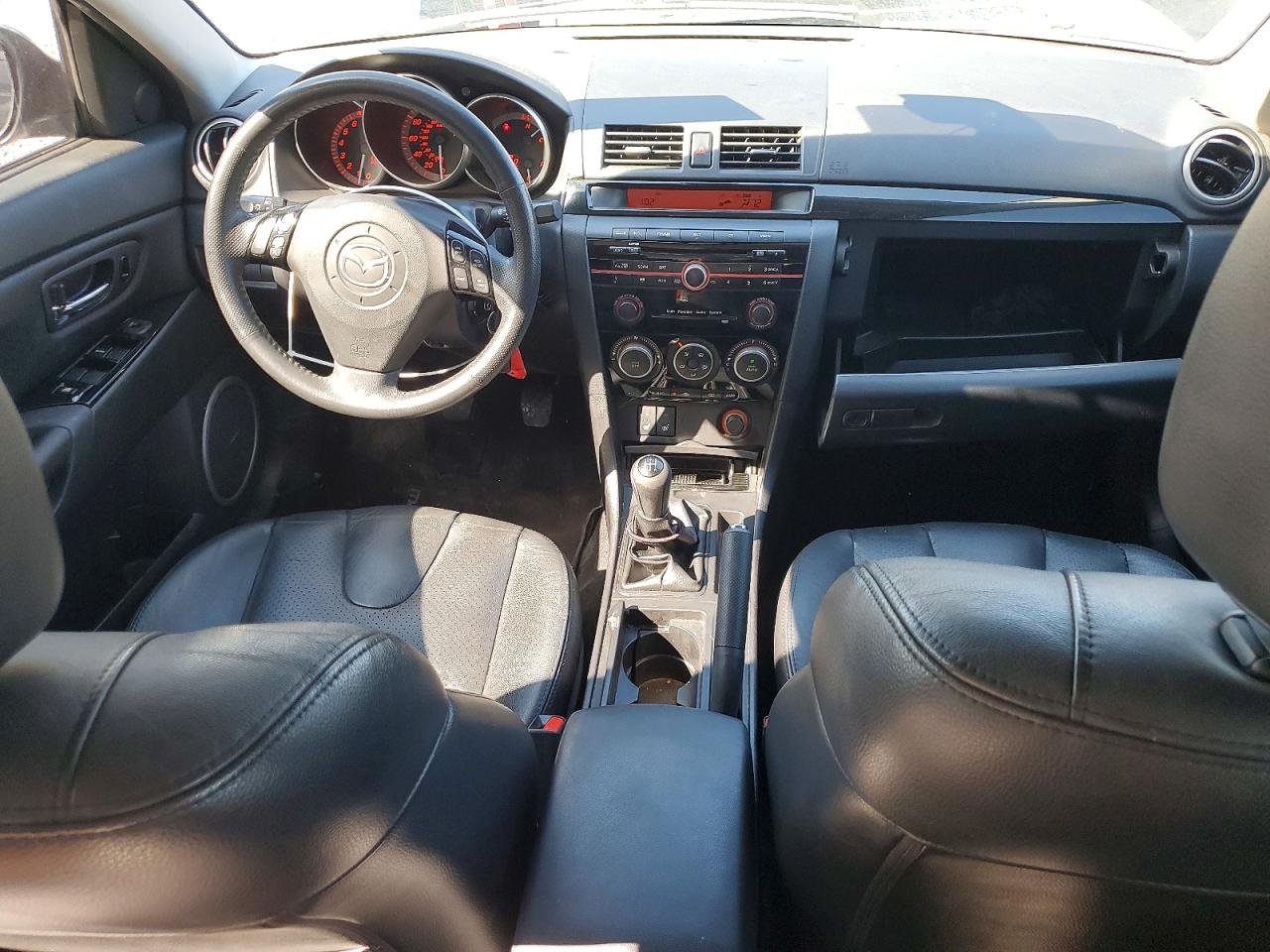 2008 Mazda 3 S Black vin: JM1BK323681107619