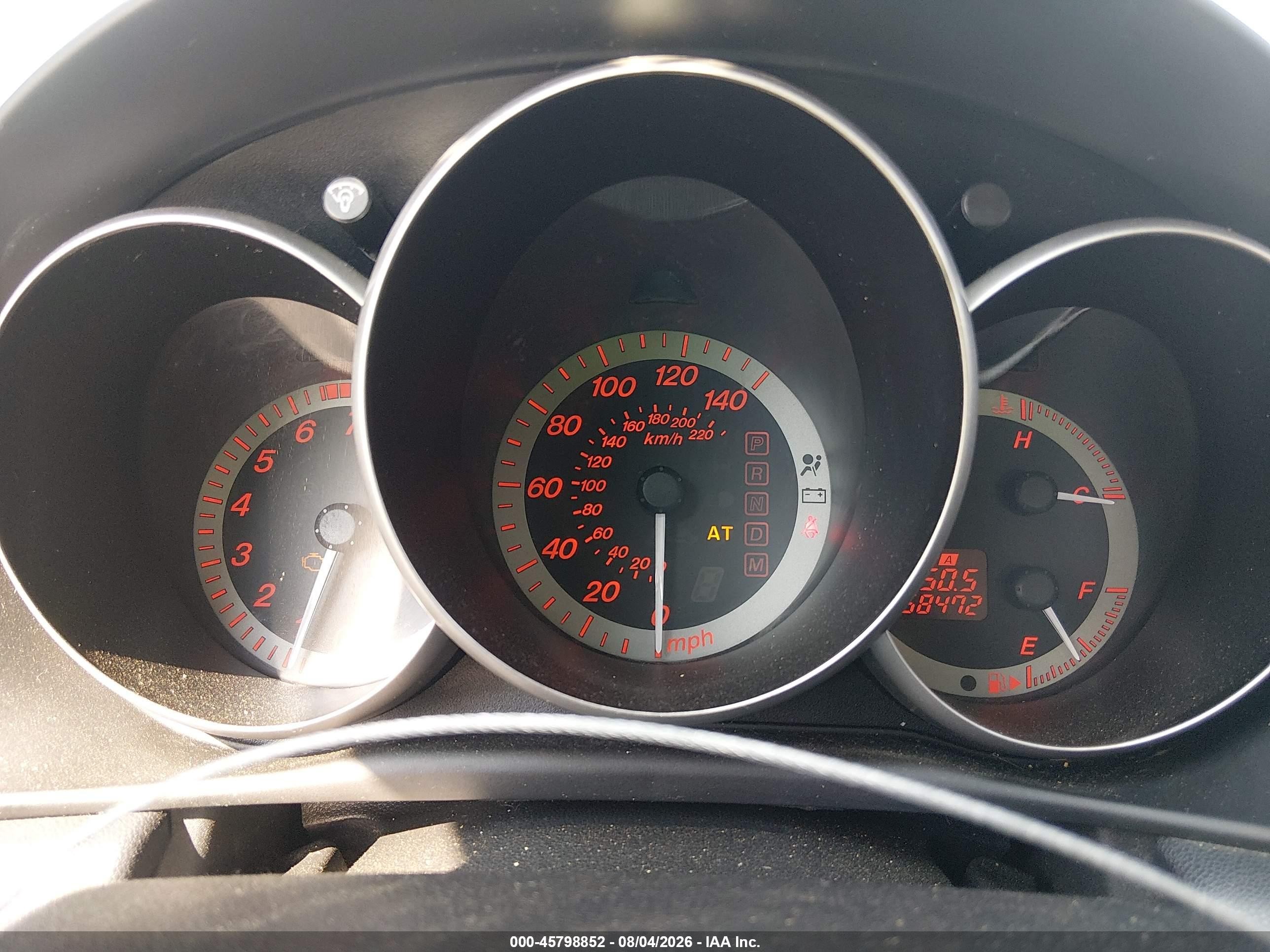2008 Mazda Mazda3 S Sport Красный vin: JM1BK323681155900