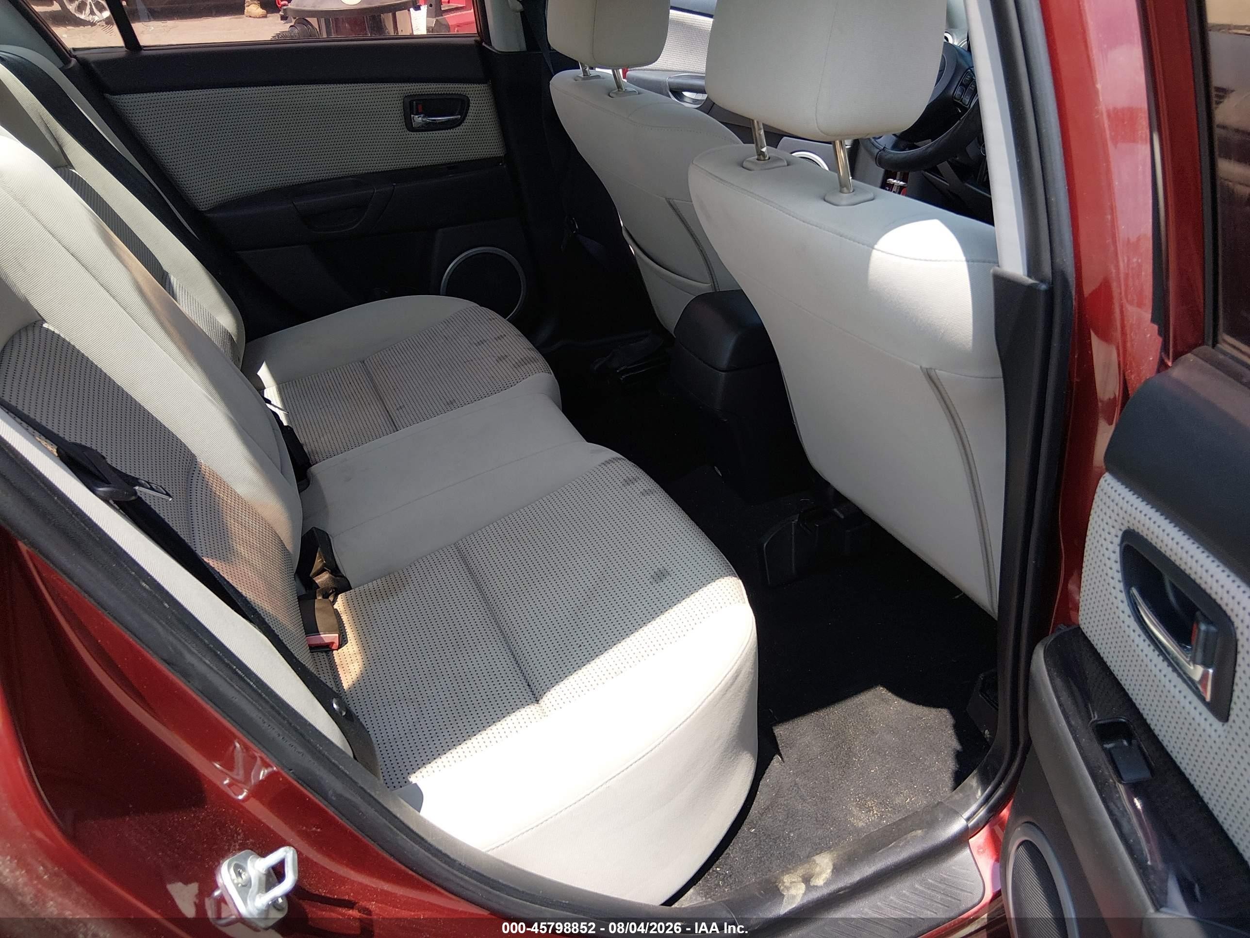 2008 Mazda Mazda3 S Sport Красный vin: JM1BK323681155900