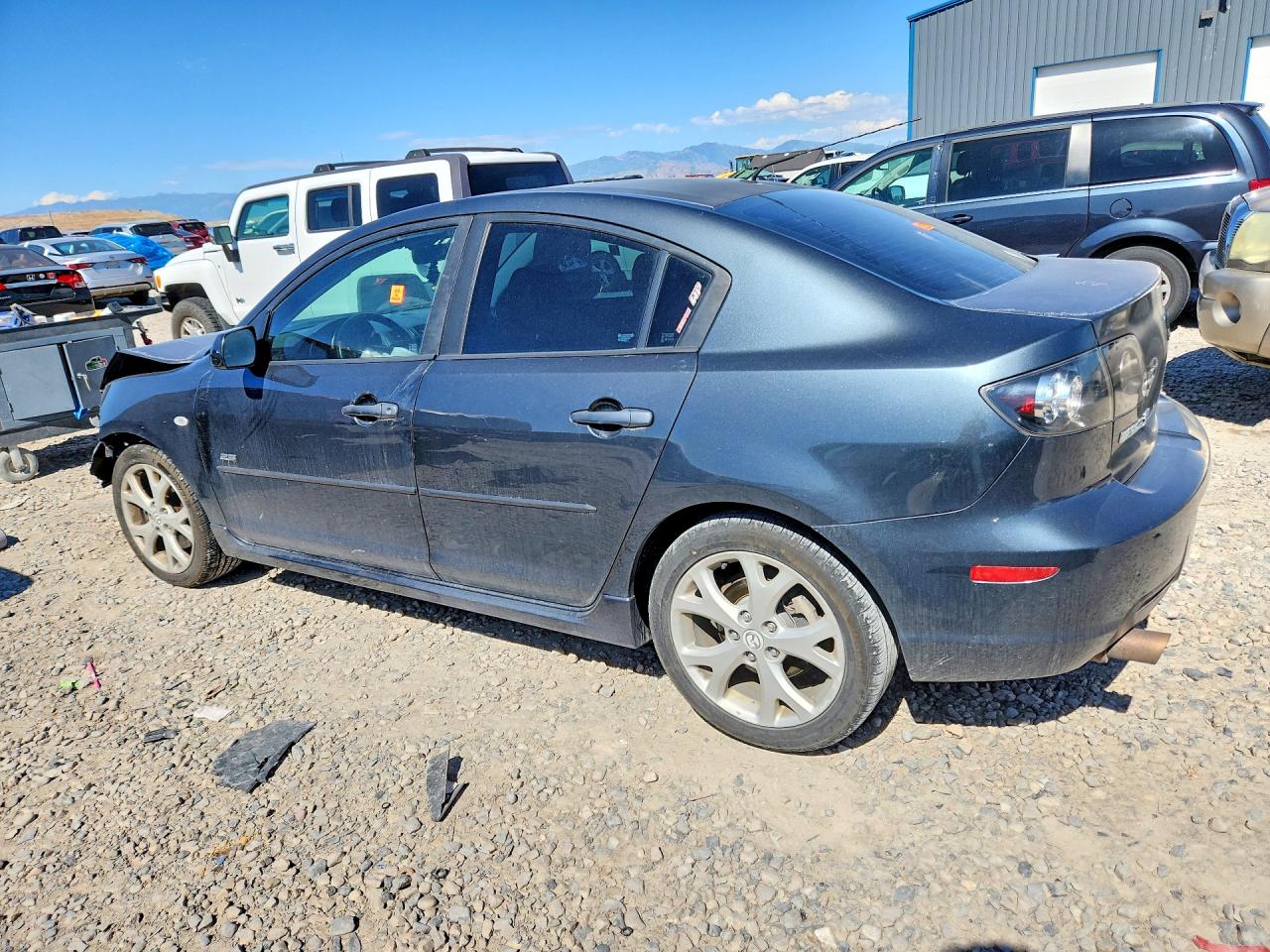 2009 Mazda 3 S Серый vin: JM1BK323691222710