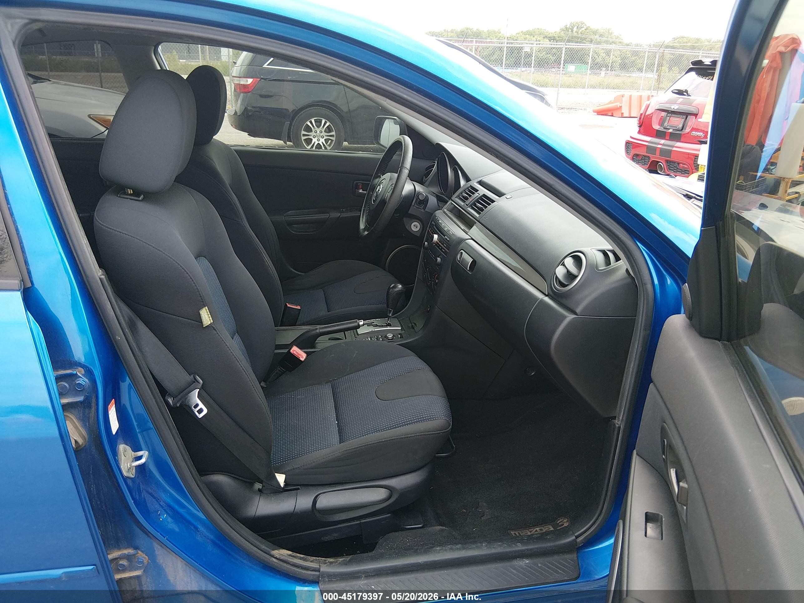 2005 Mazda Mazda3 S Blue vin: JM1BK323751283509