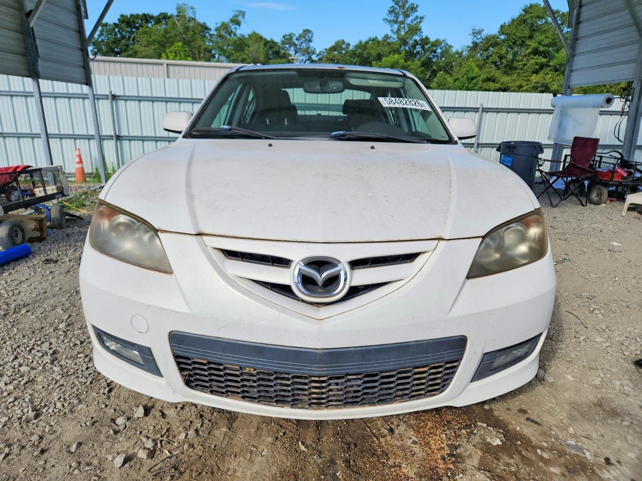 2007 Mazda 3 S Белый vin: JM1BK323771700534