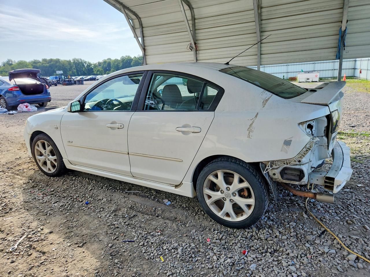 2007 Mazda 3 S Белый vin: JM1BK323771700534
