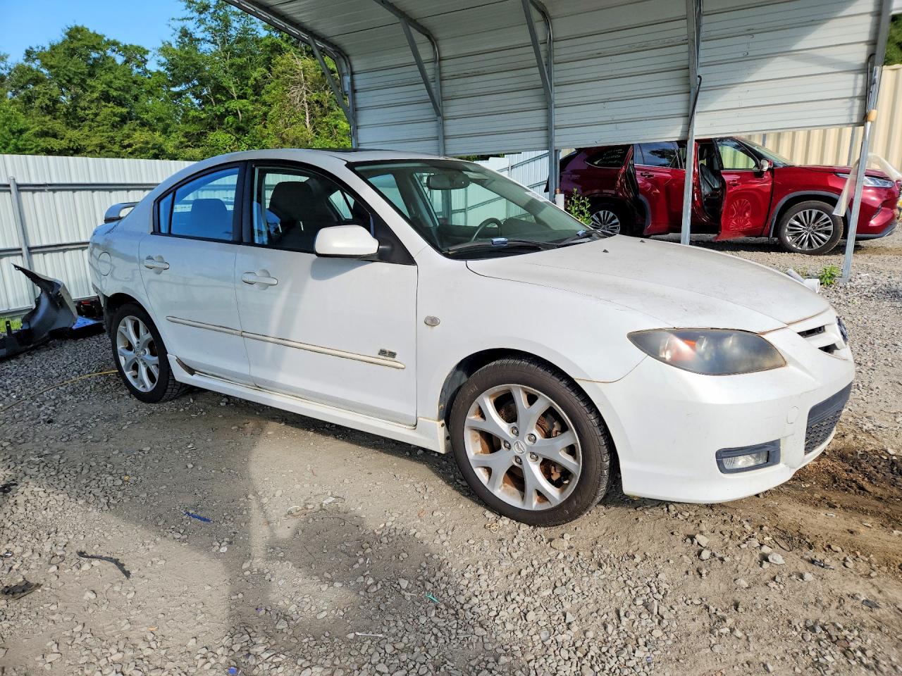 2007 Mazda 3 S Белый vin: JM1BK323771700534