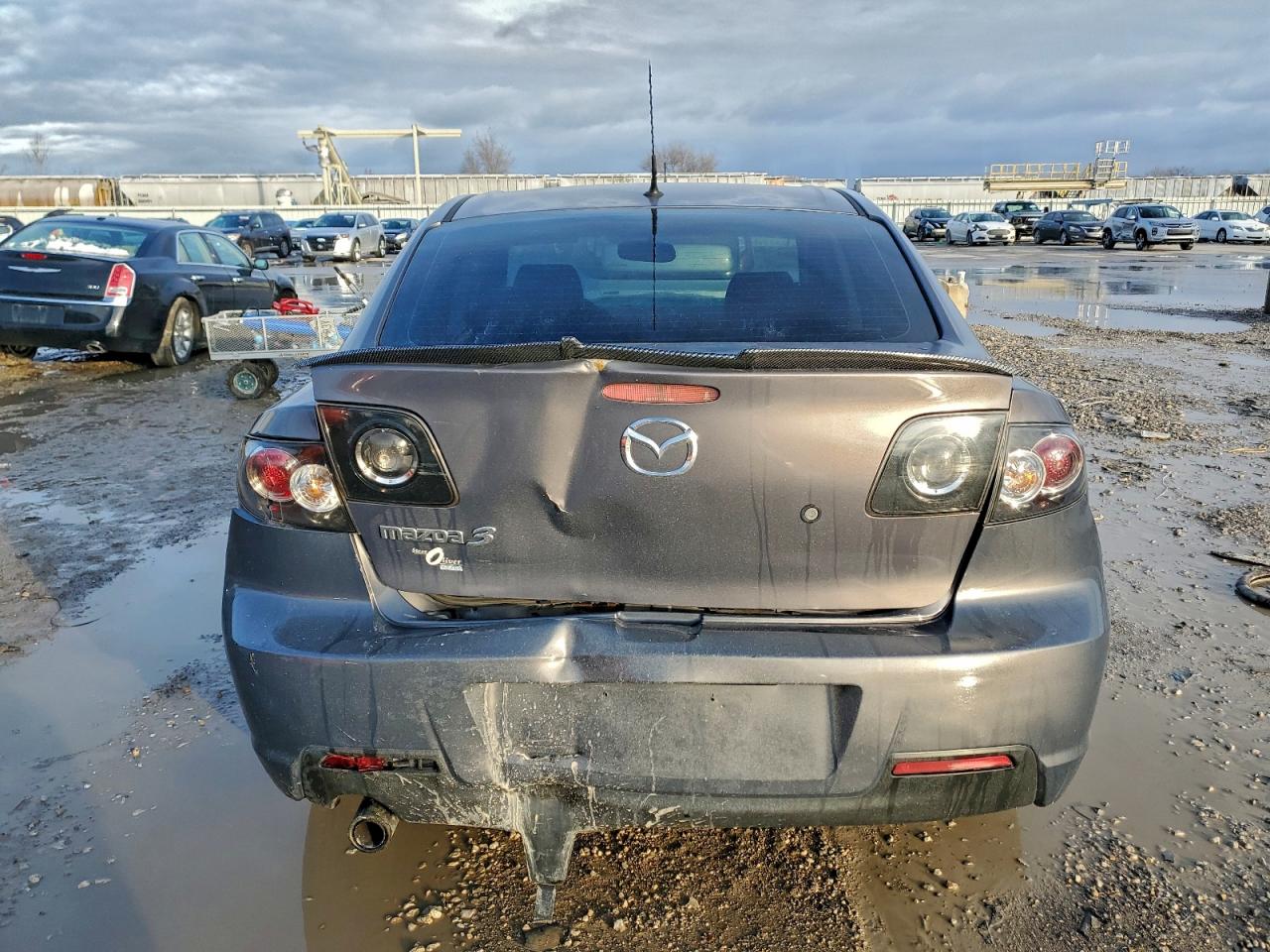 2008 Mazda 3 S Угольный vin: JM1BK323781866991
