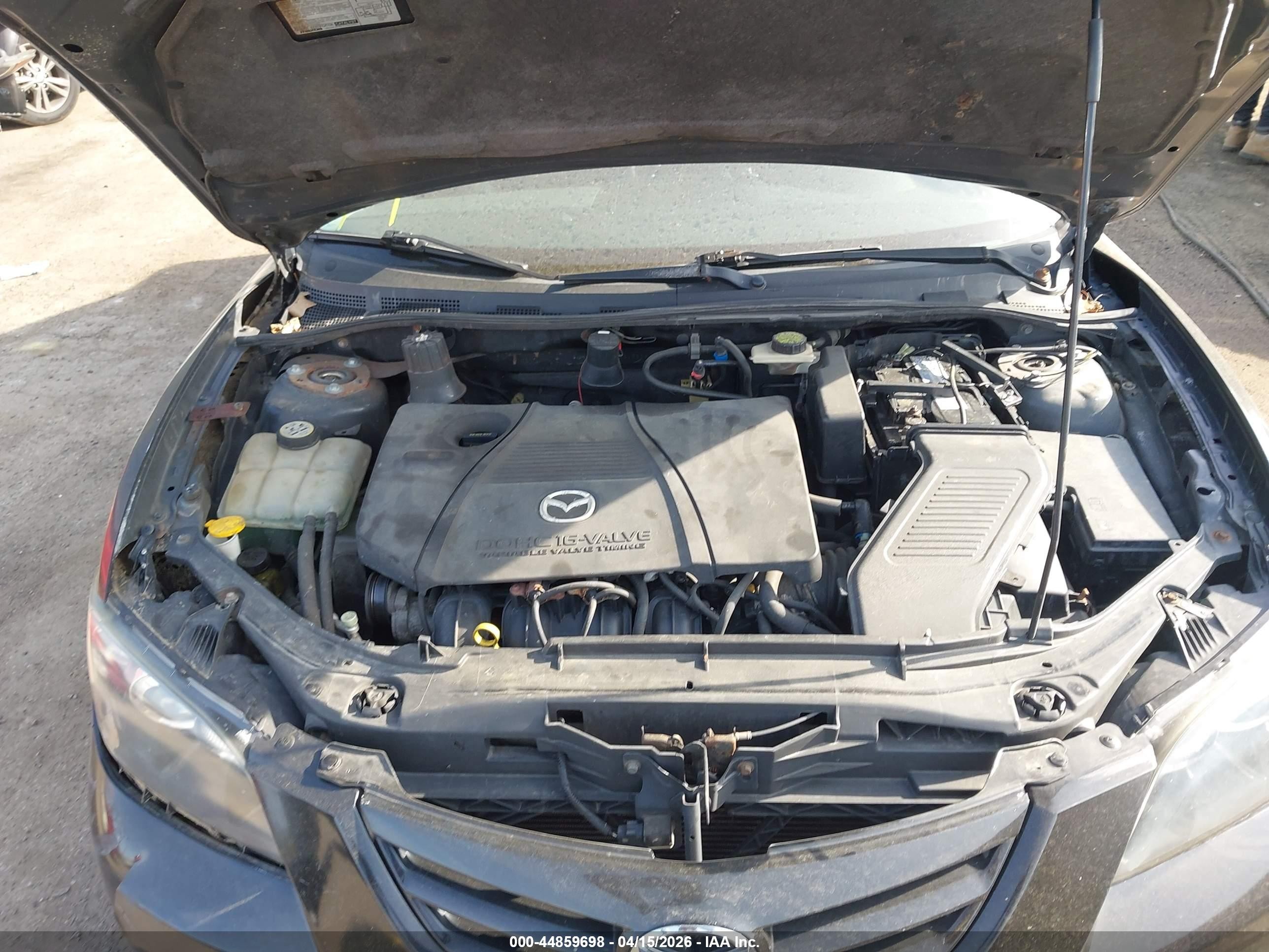 2004 Mazda Mazda3 S Black vin: JM1BK323841215654