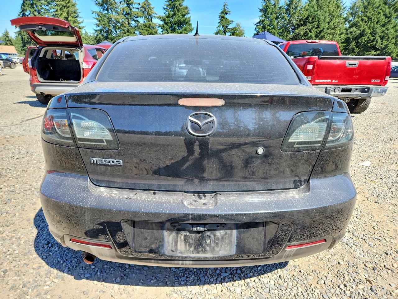 2007 Mazda 3 S Black vin: JM1BK323871660061