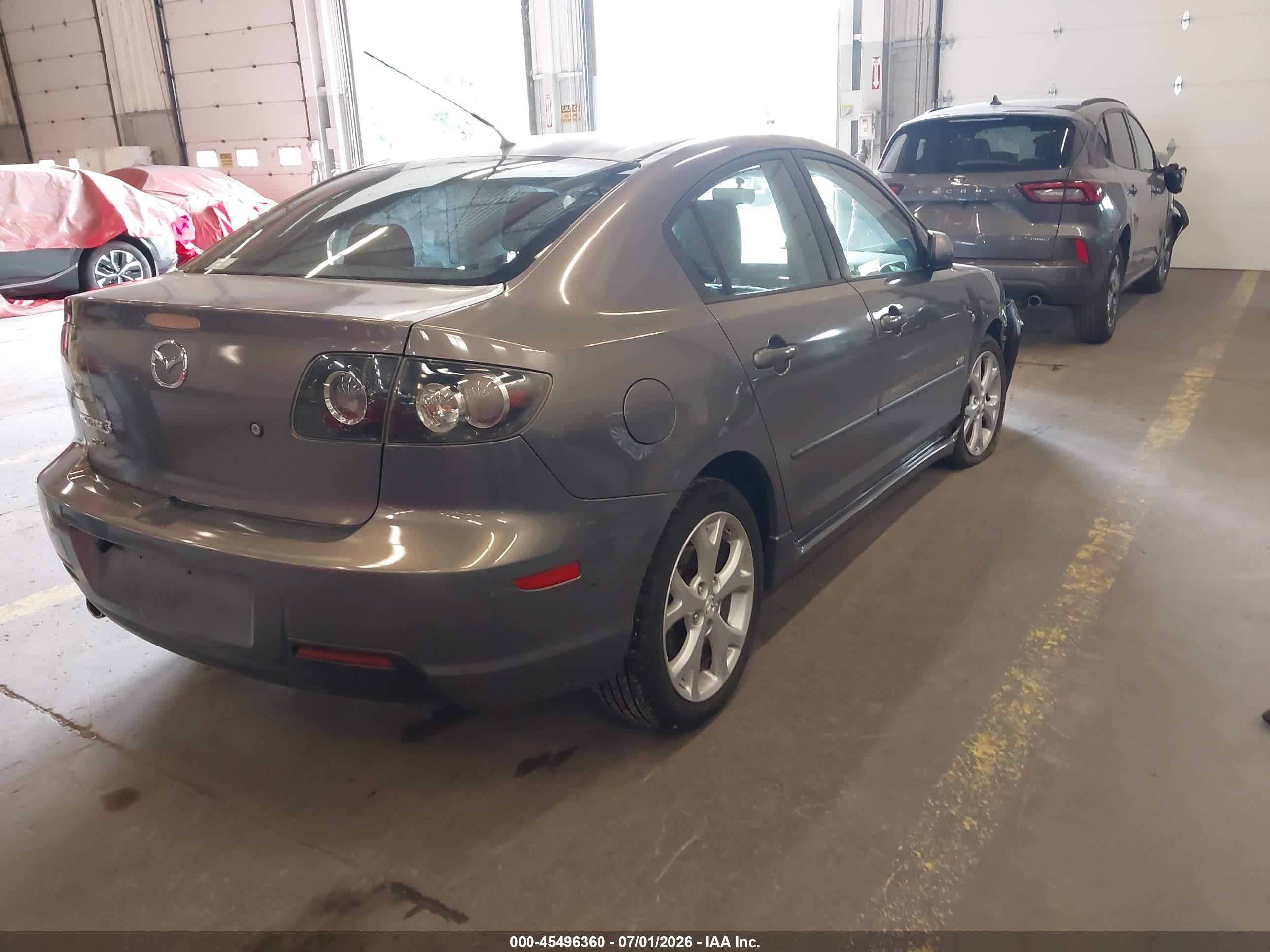 2007 Mazda Mazda3 S Touring Gray vin: JM1BK323871660190