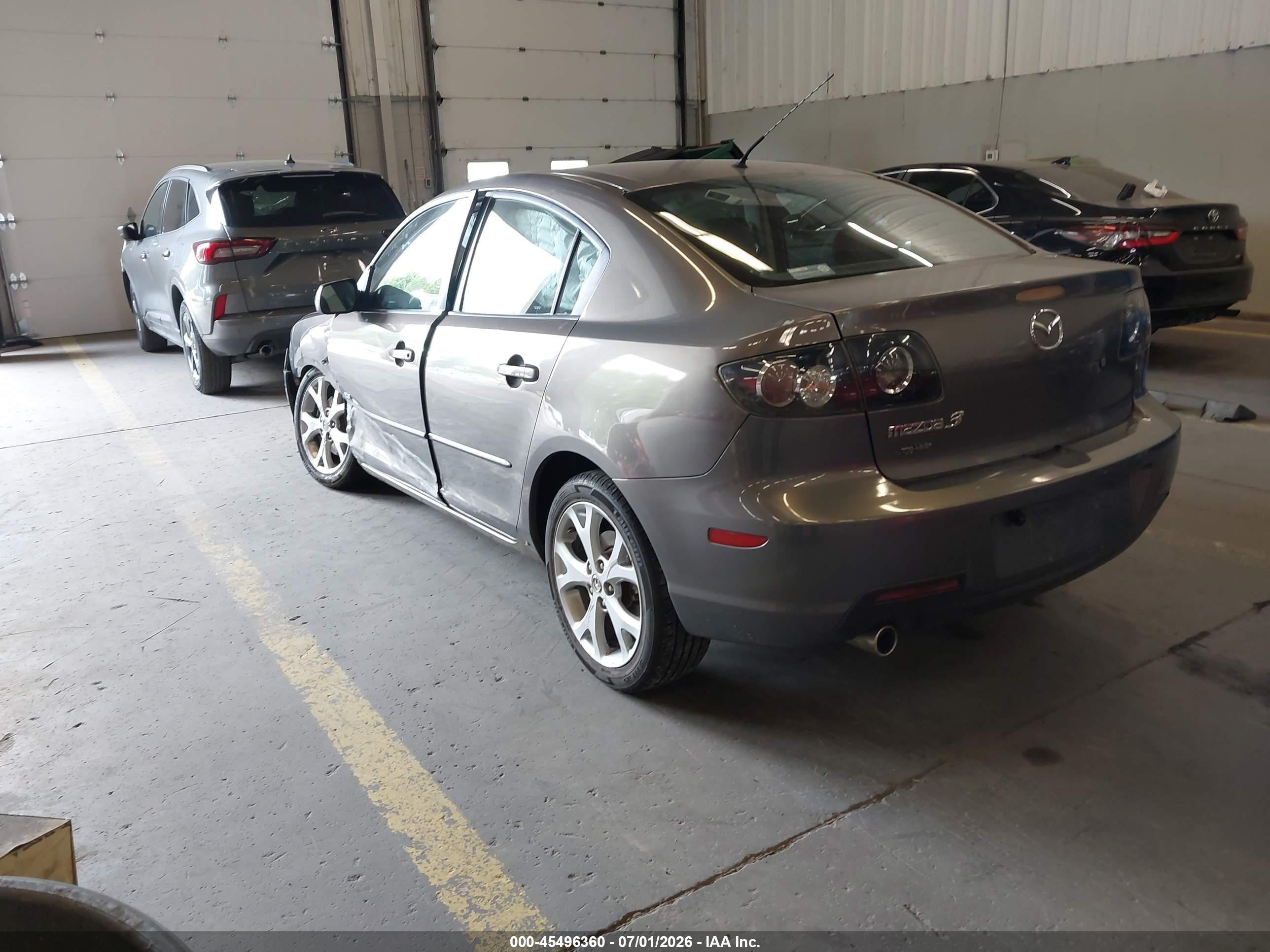 2007 Mazda Mazda3 S Touring Gray vin: JM1BK323871660190