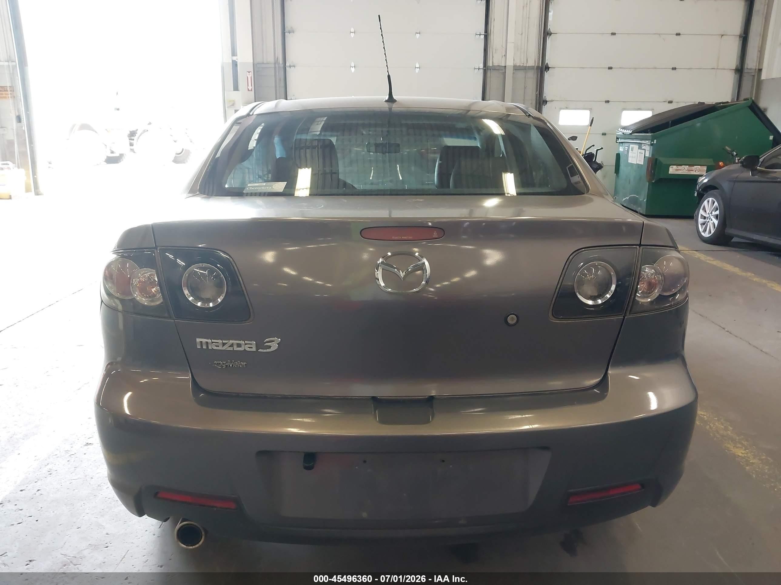 2007 Mazda Mazda3 S Touring Gray vin: JM1BK323871660190