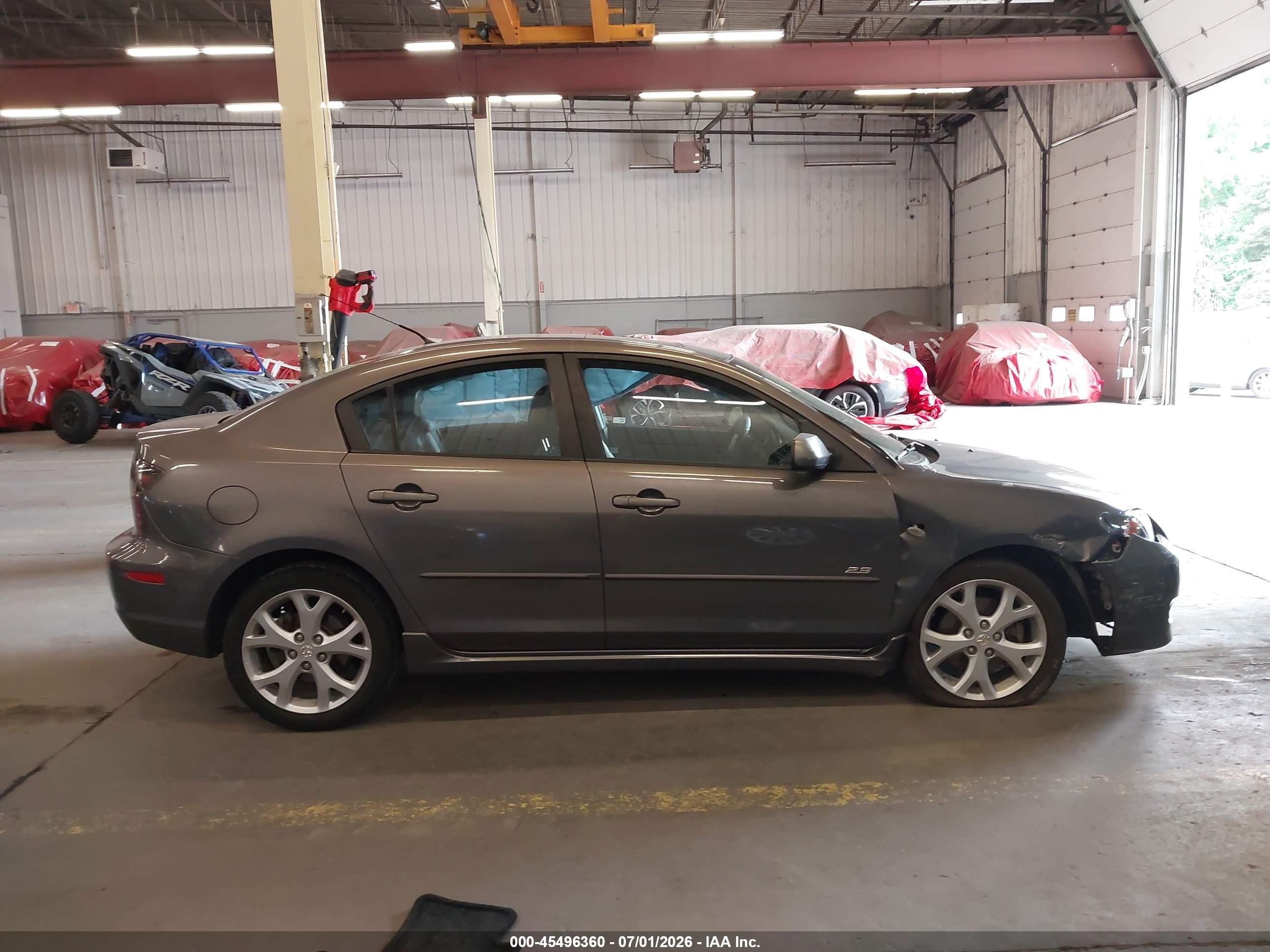 2007 Mazda Mazda3 S Touring Gray vin: JM1BK323871660190