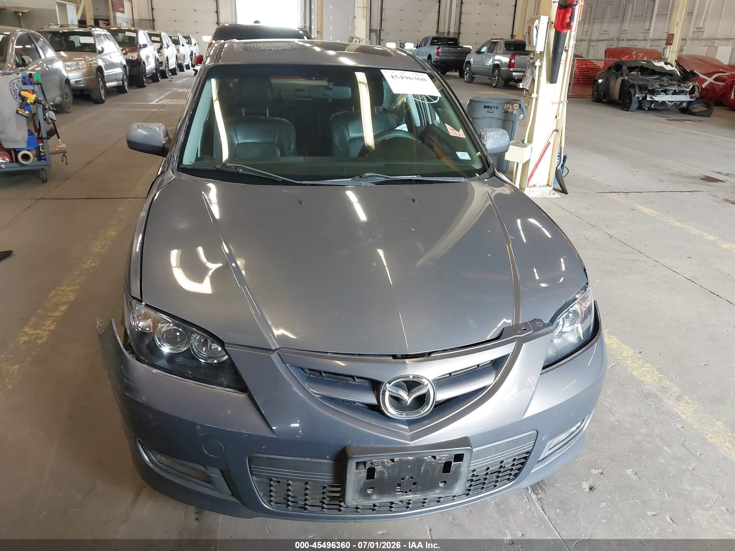 2007 Mazda Mazda3 S Touring Gray vin: JM1BK323871660190