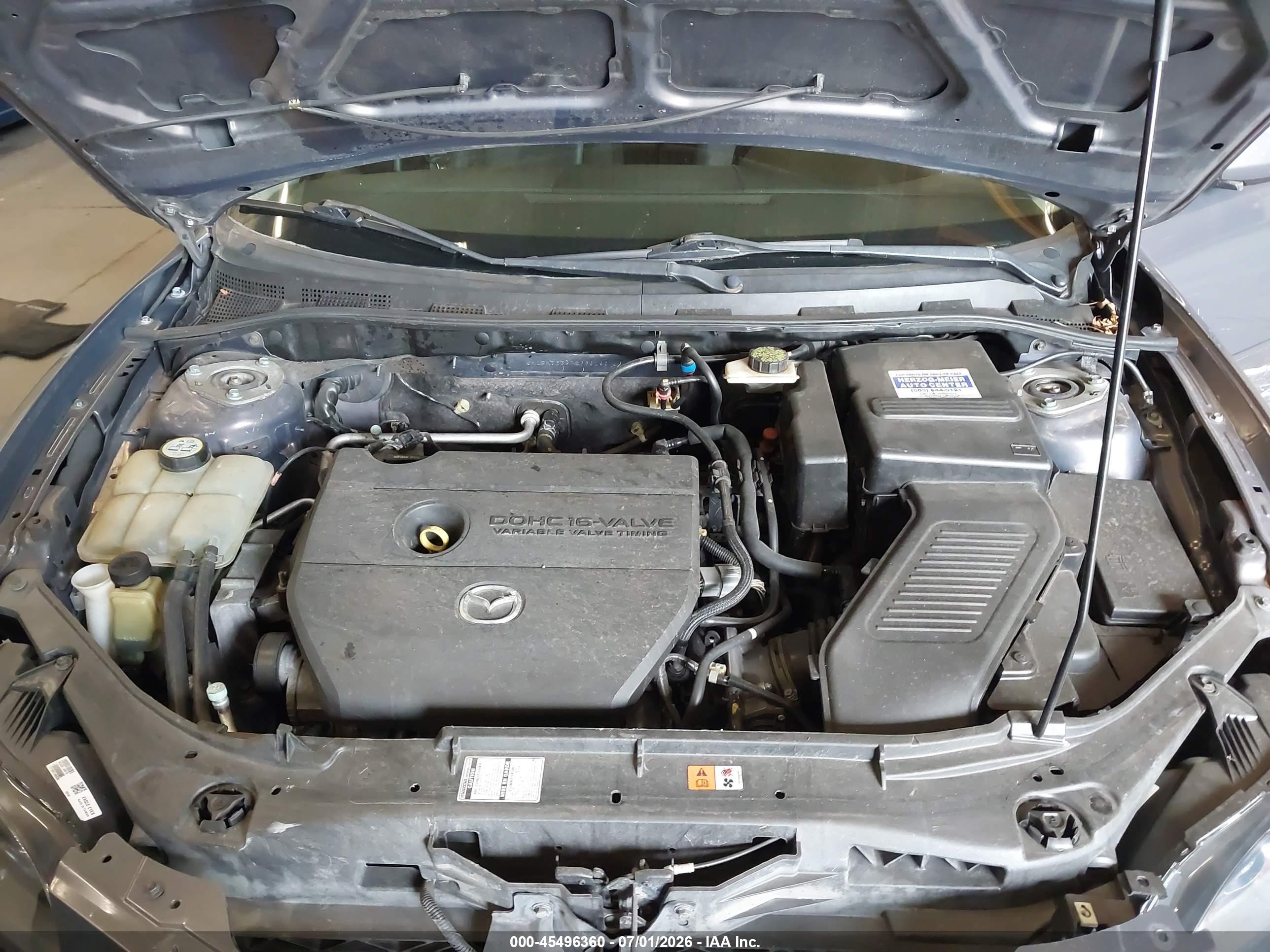 2007 Mazda Mazda3 S Touring Gray vin: JM1BK323871660190