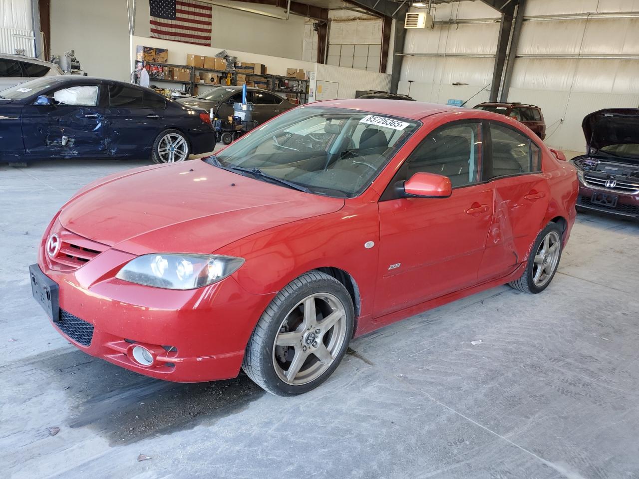 2005 Mazda 3 S Red vin: JM1BK323951231766