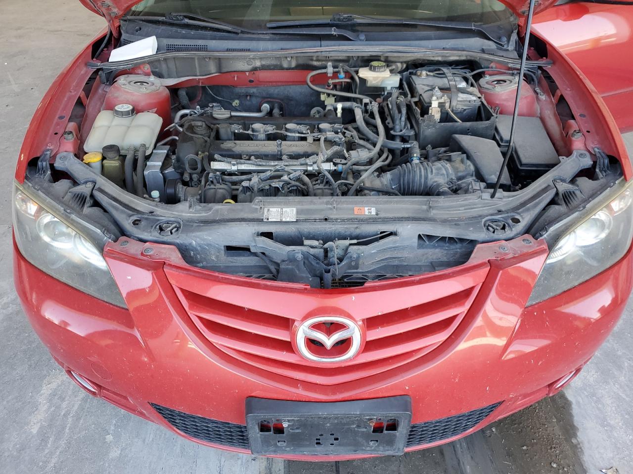 2005 Mazda 3 S Red vin: JM1BK323951231766