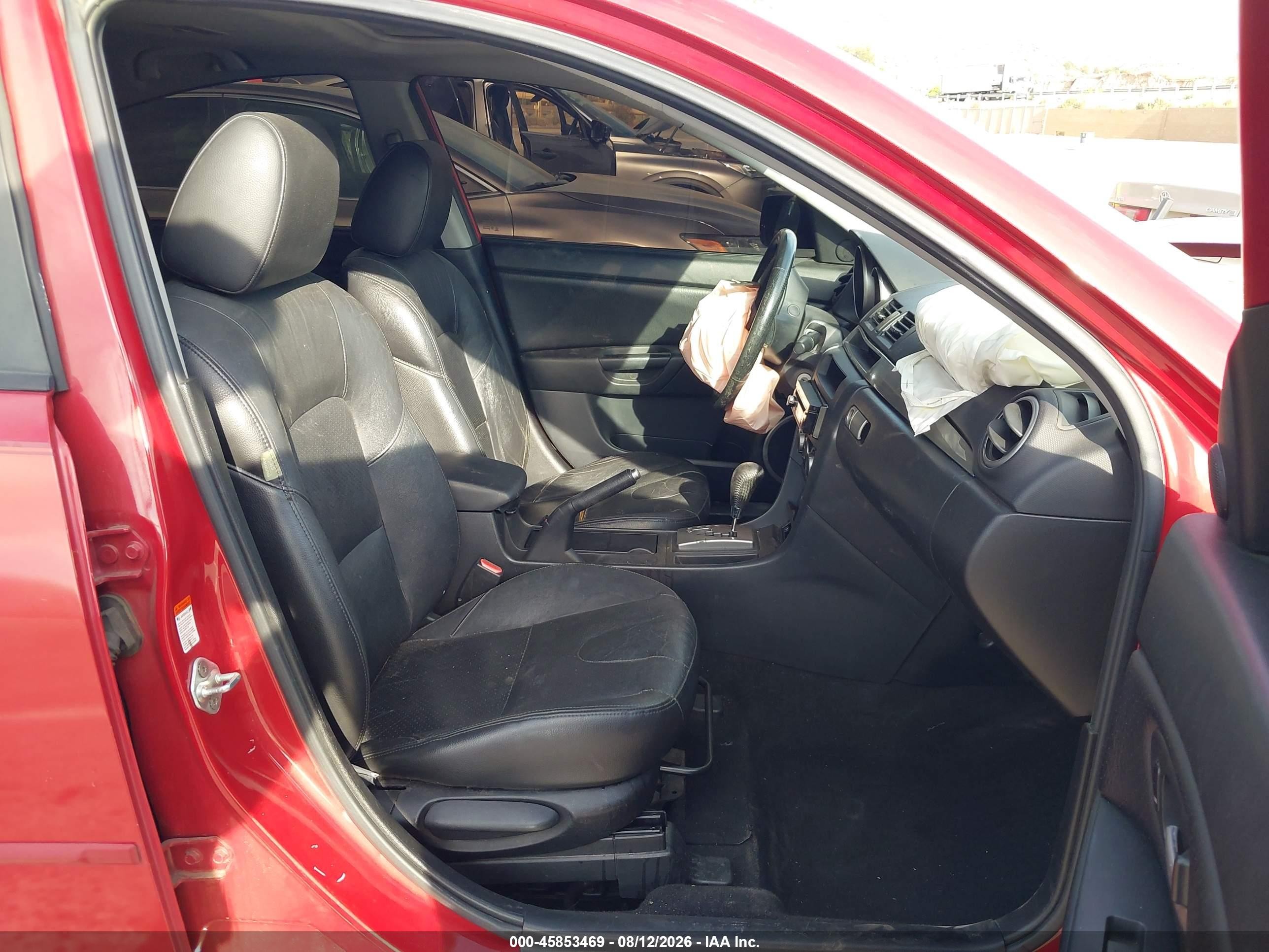 2006 Mazda Mazda3 S Grand Touring Red vin: JM1BK323961404333