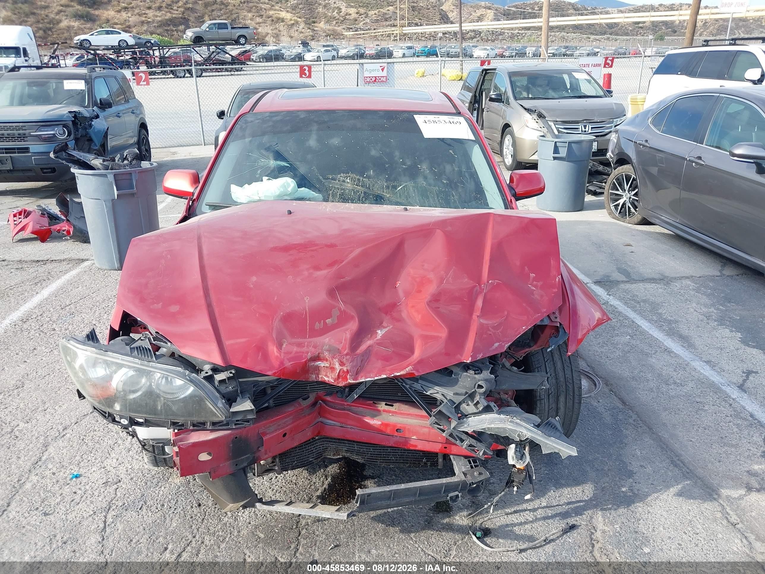 2006 Mazda Mazda3 S Grand Touring Red vin: JM1BK323961404333