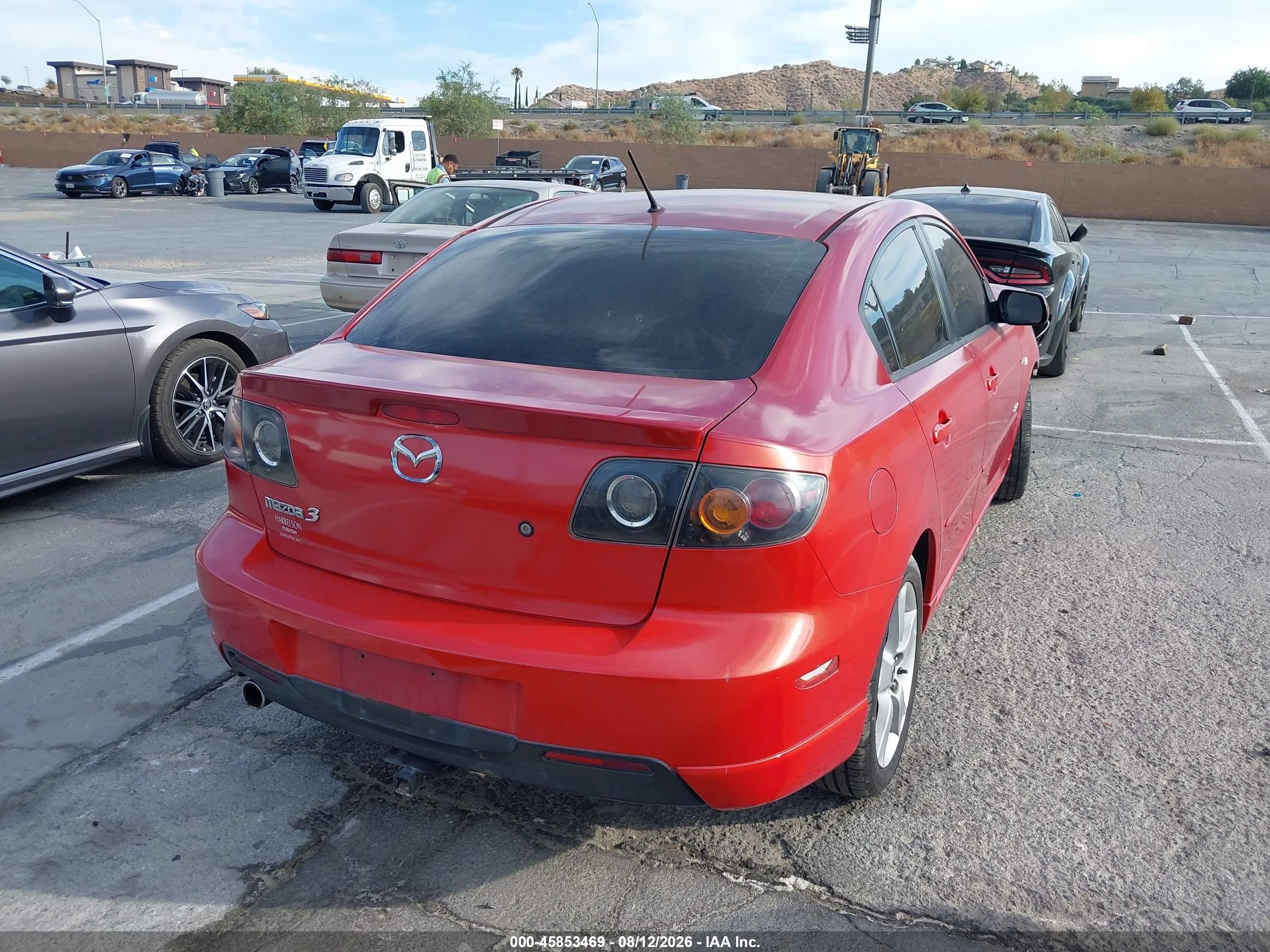 2006 Mazda Mazda3 S Grand Touring Red vin: JM1BK323961404333