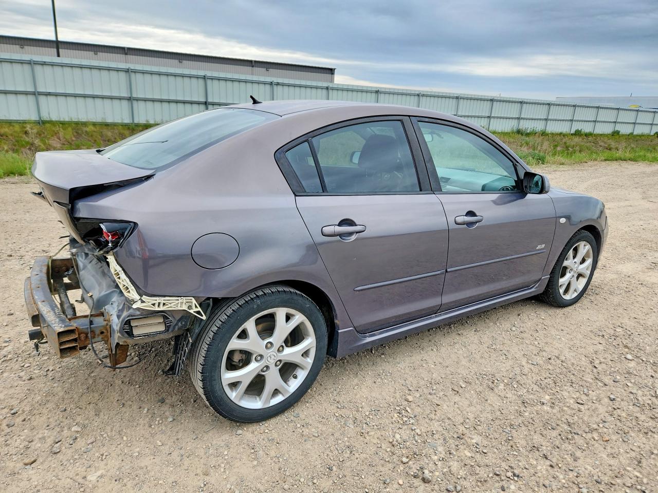 2007 Mazda 3 S Gray vin: JM1BK323971666662