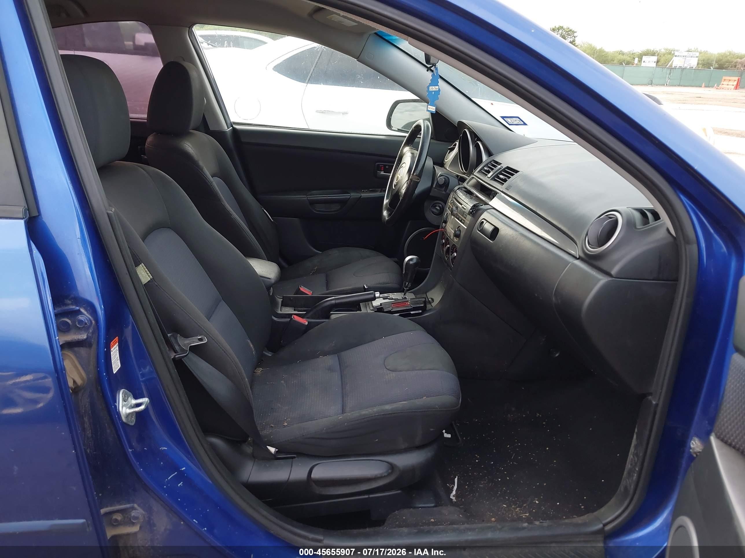 2007 Mazda Mazda3 S Sport Синий vin: JM1BK323971692131