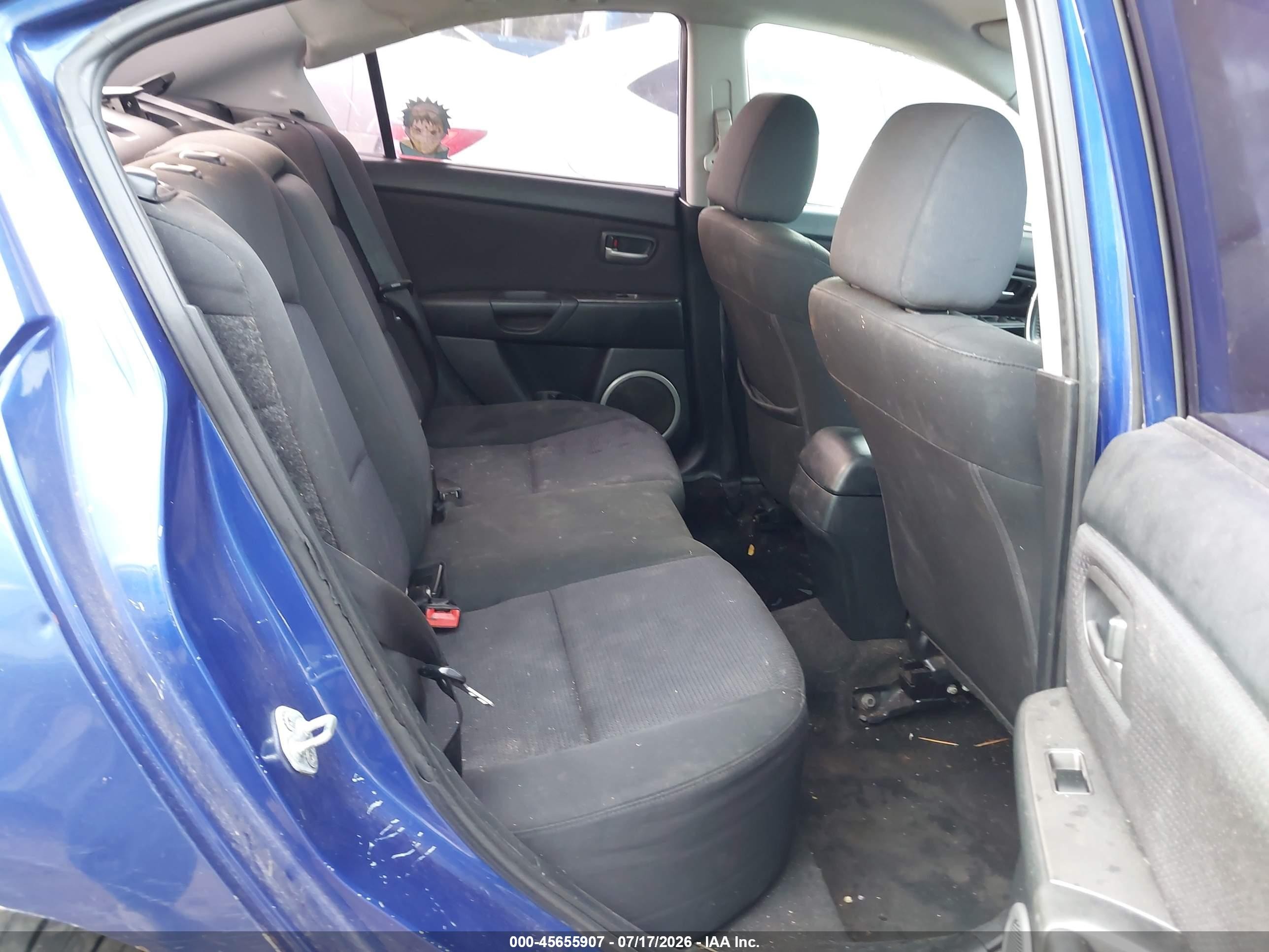 2007 Mazda Mazda3 S Sport Синий vin: JM1BK323971692131
