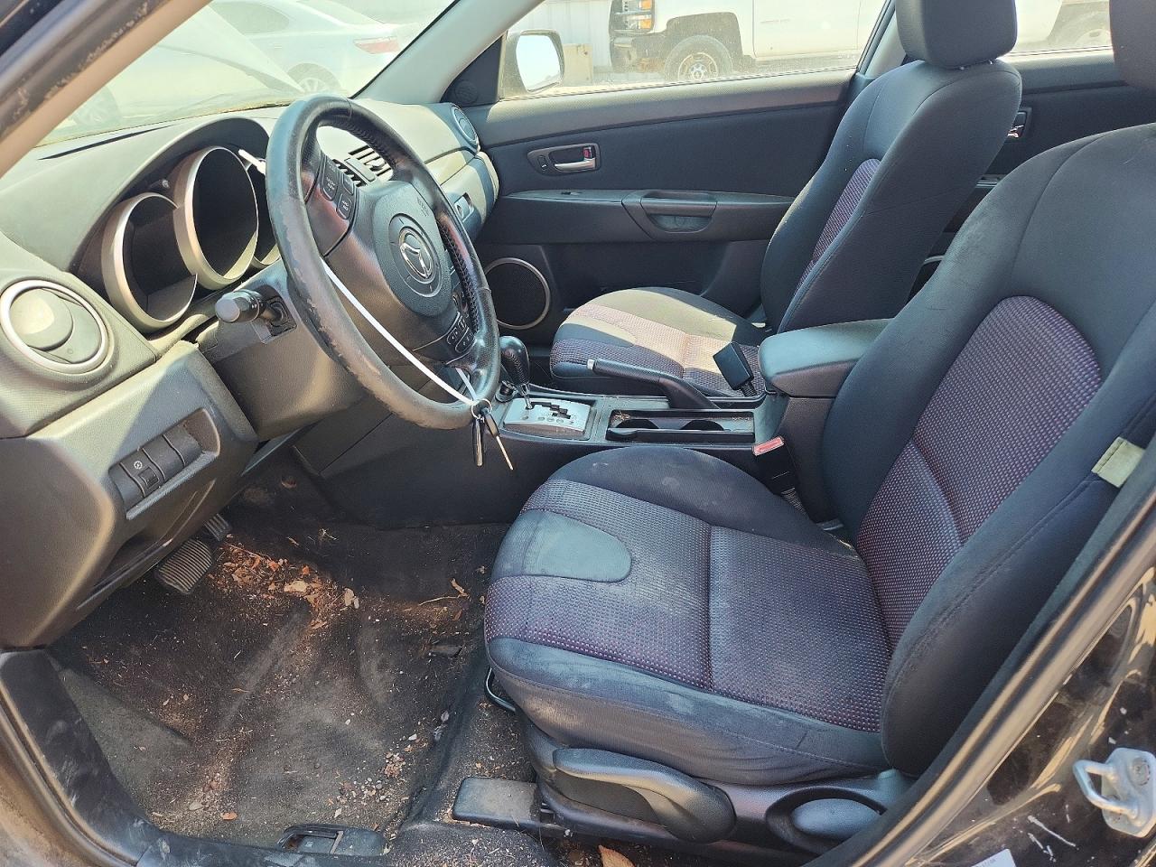2005 Mazda 3 S Black vin: JM1BK323X51319337