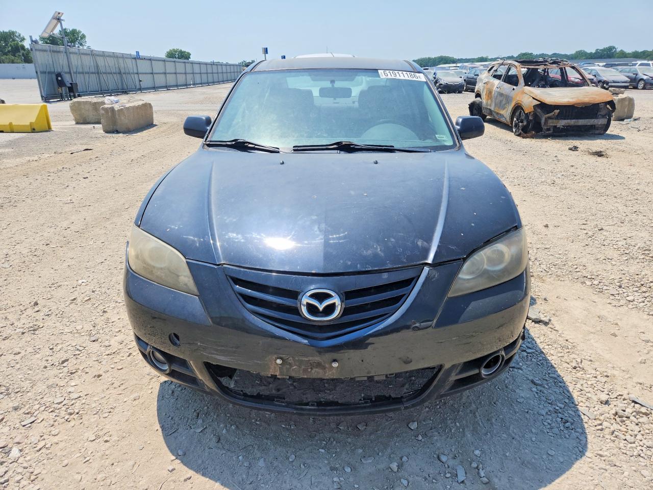 2005 Mazda 3 S Black vin: JM1BK323X51319337