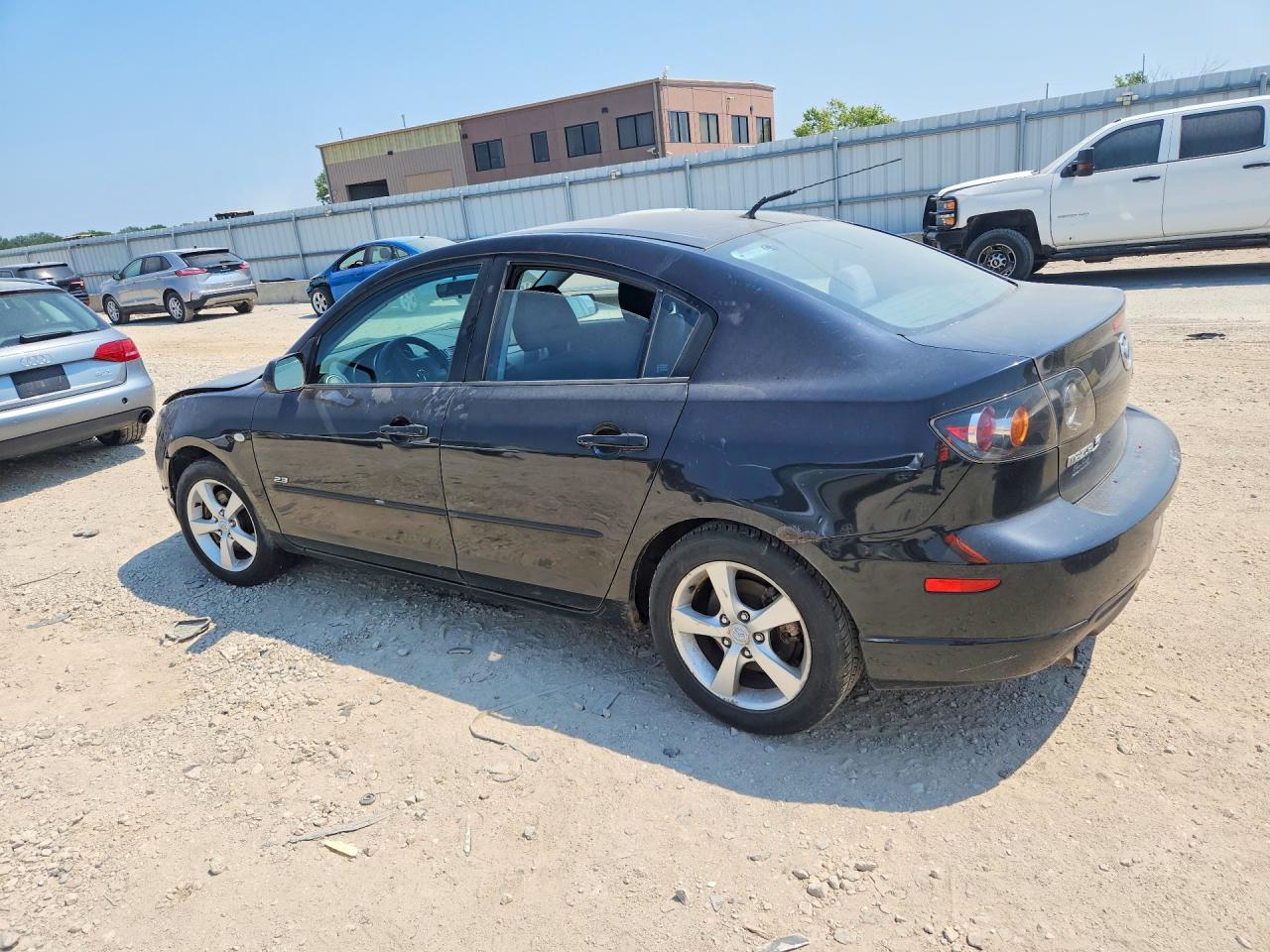 2005 Mazda 3 S Black vin: JM1BK323X51319337