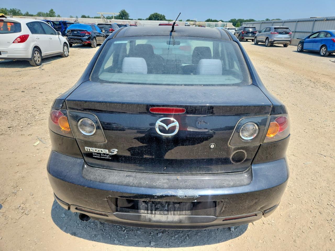 2005 Mazda 3 S Black vin: JM1BK323X51319337