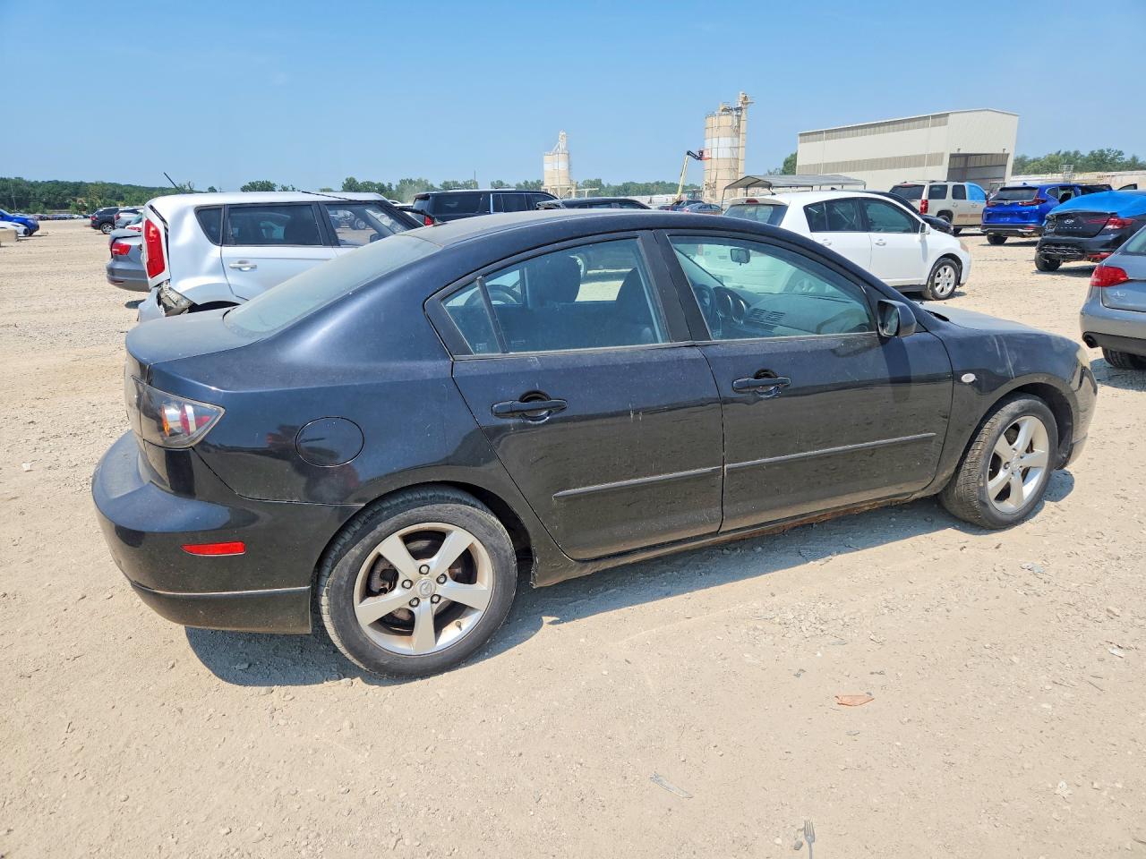 2005 Mazda 3 S Black vin: JM1BK323X51319337