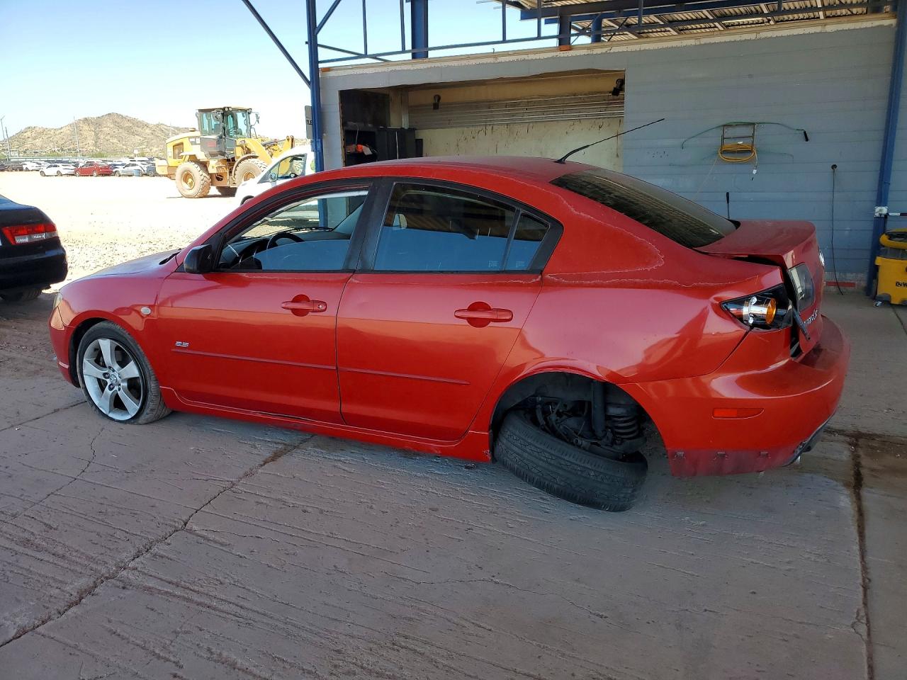2005 Mazda 3 S Red vin: JM1BK323X51338132