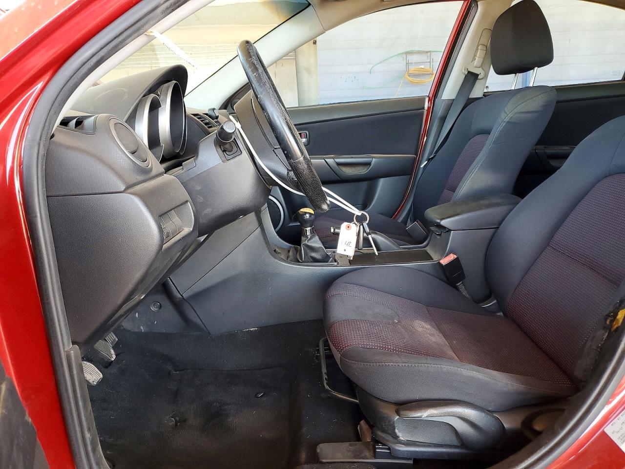 2005 Mazda 3 S Red vin: JM1BK323X51338132