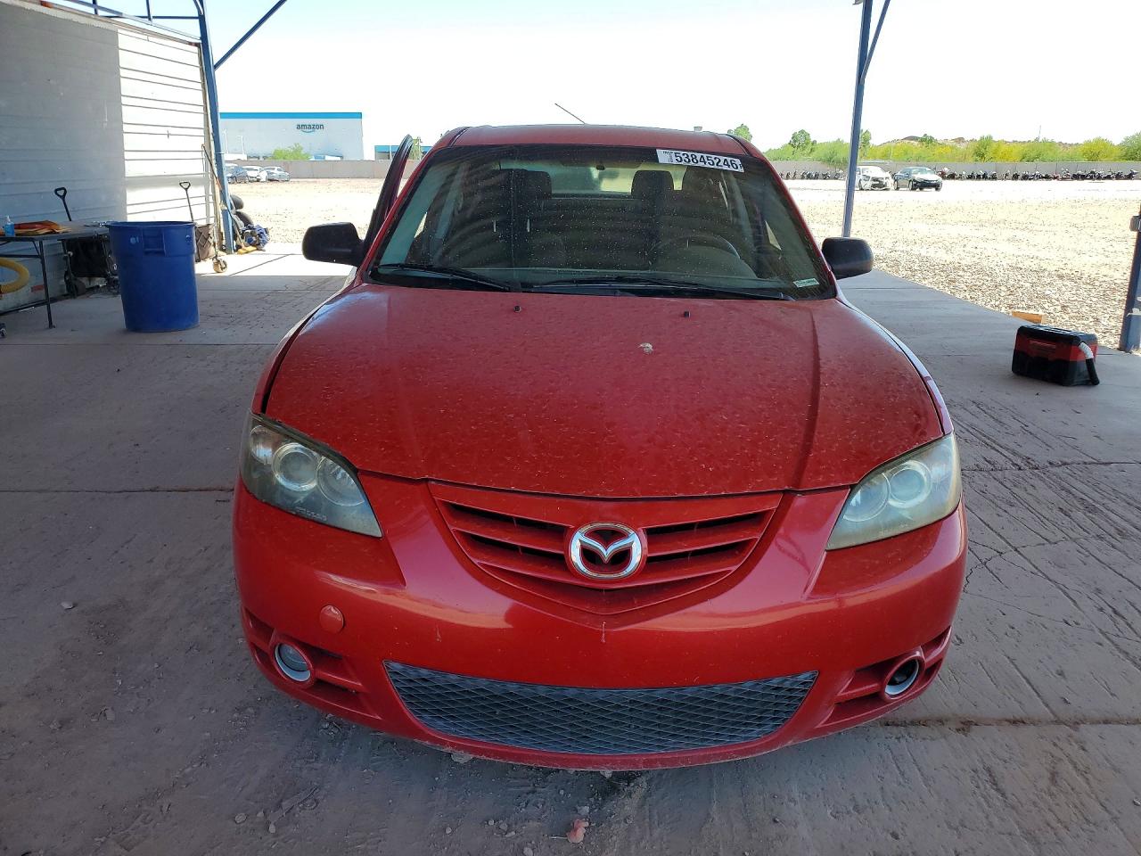 2005 Mazda 3 S Red vin: JM1BK323X51338132