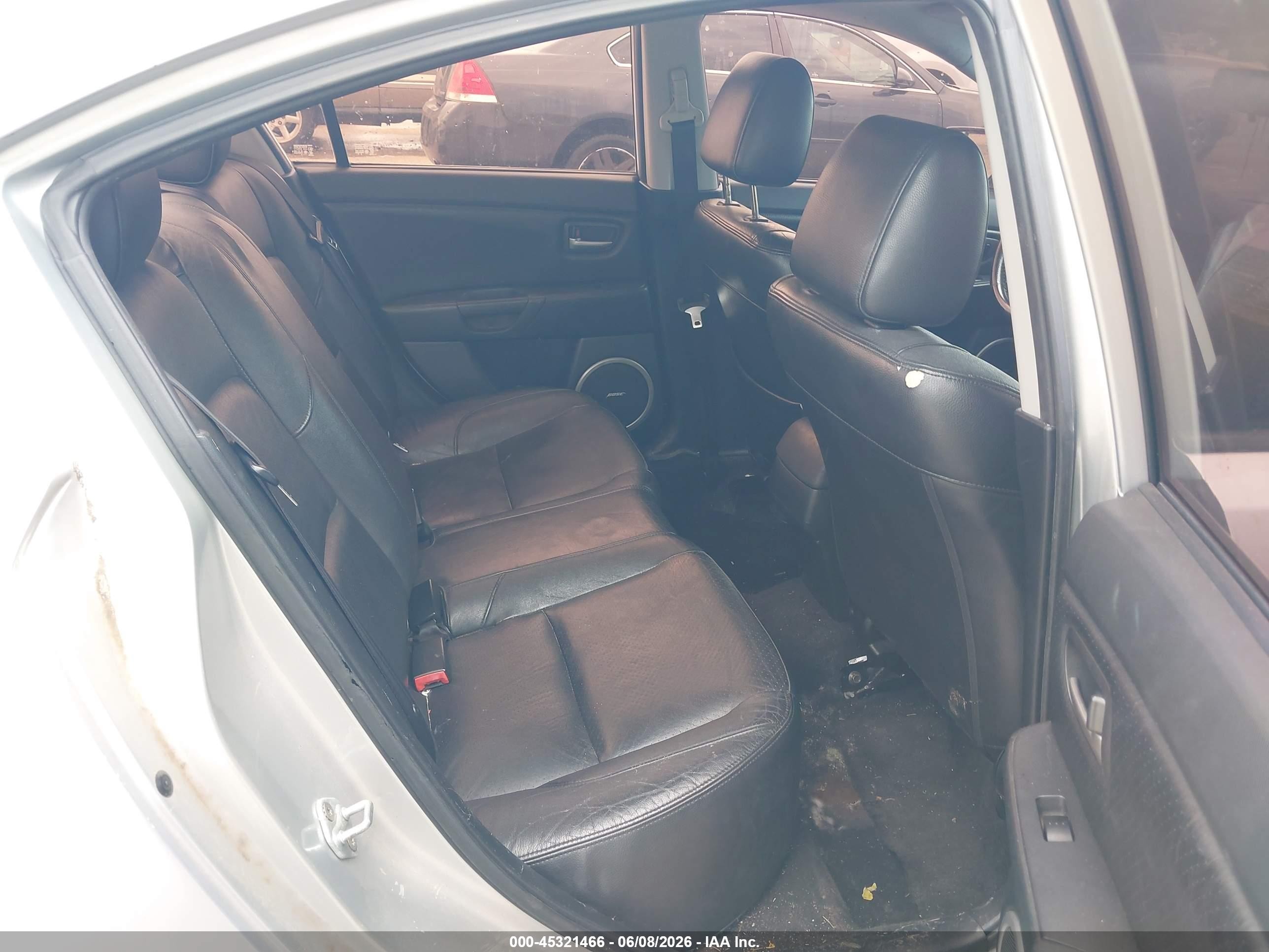2006 Mazda Mazda3 S Grand Touring Silver vin: JM1BK323X61509303