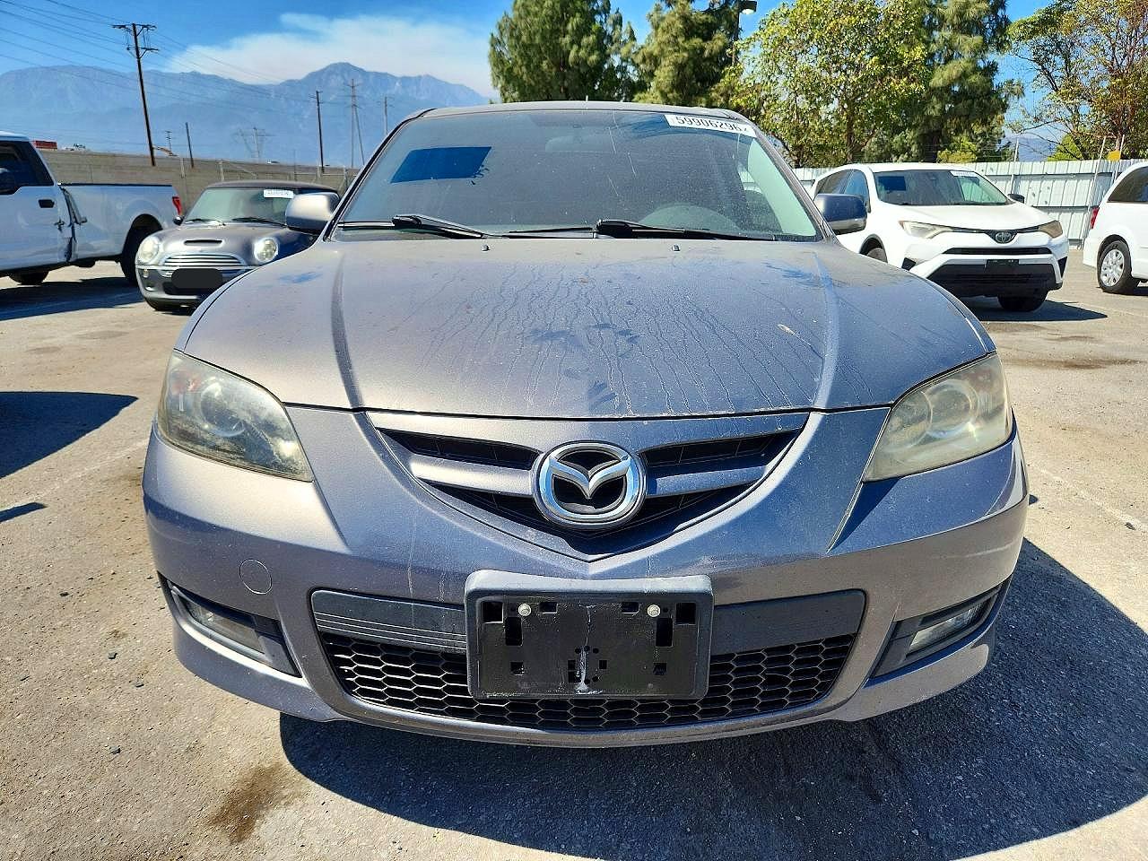 2007 Mazda 3 S Серый vin: JM1BK323X71623965