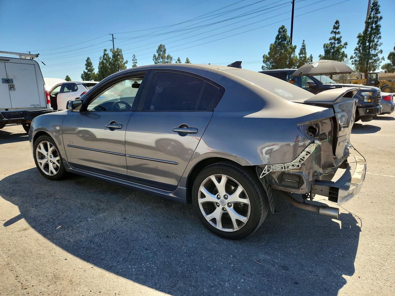 2007 Mazda 3 S Серый vin: JM1BK323X71623965