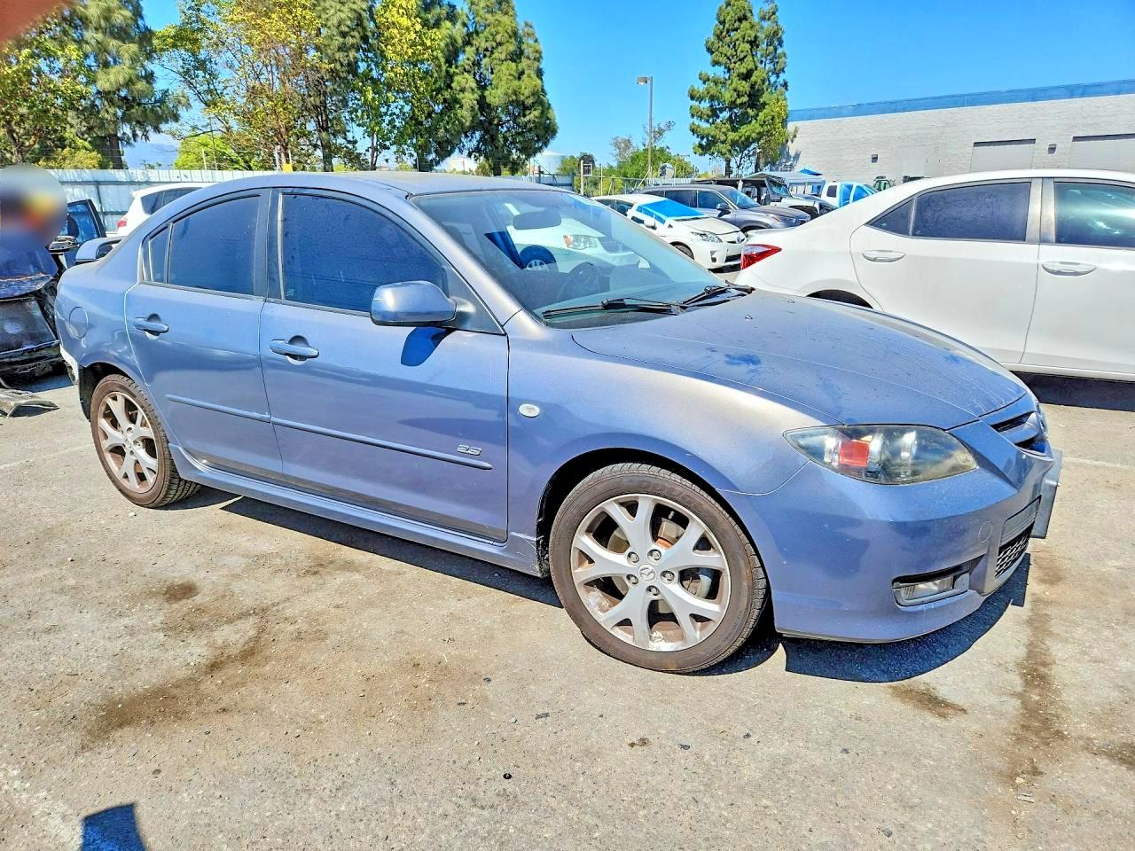 2007 Mazda 3 S Серый vin: JM1BK323X71623965