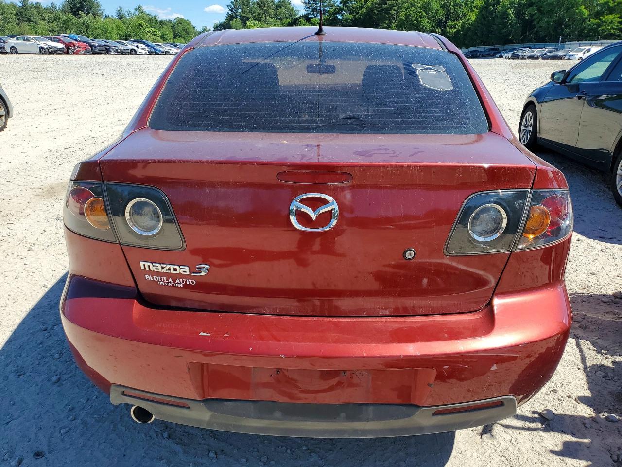 2006 Mazda 3 S Red vin: JM1BK324061527799