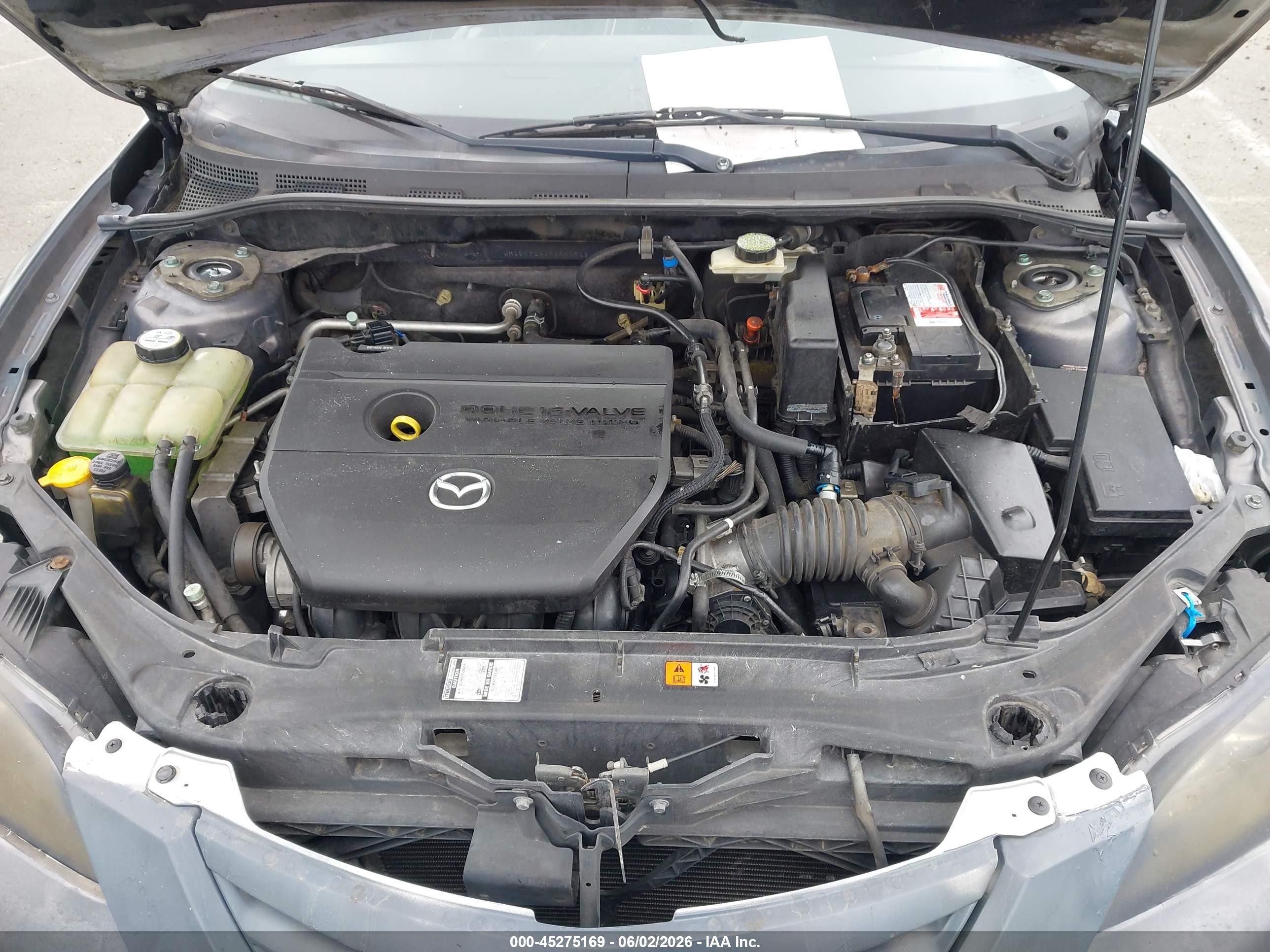 2007 Mazda Mazda3 S Sport Gray vin: JM1BK324171660511