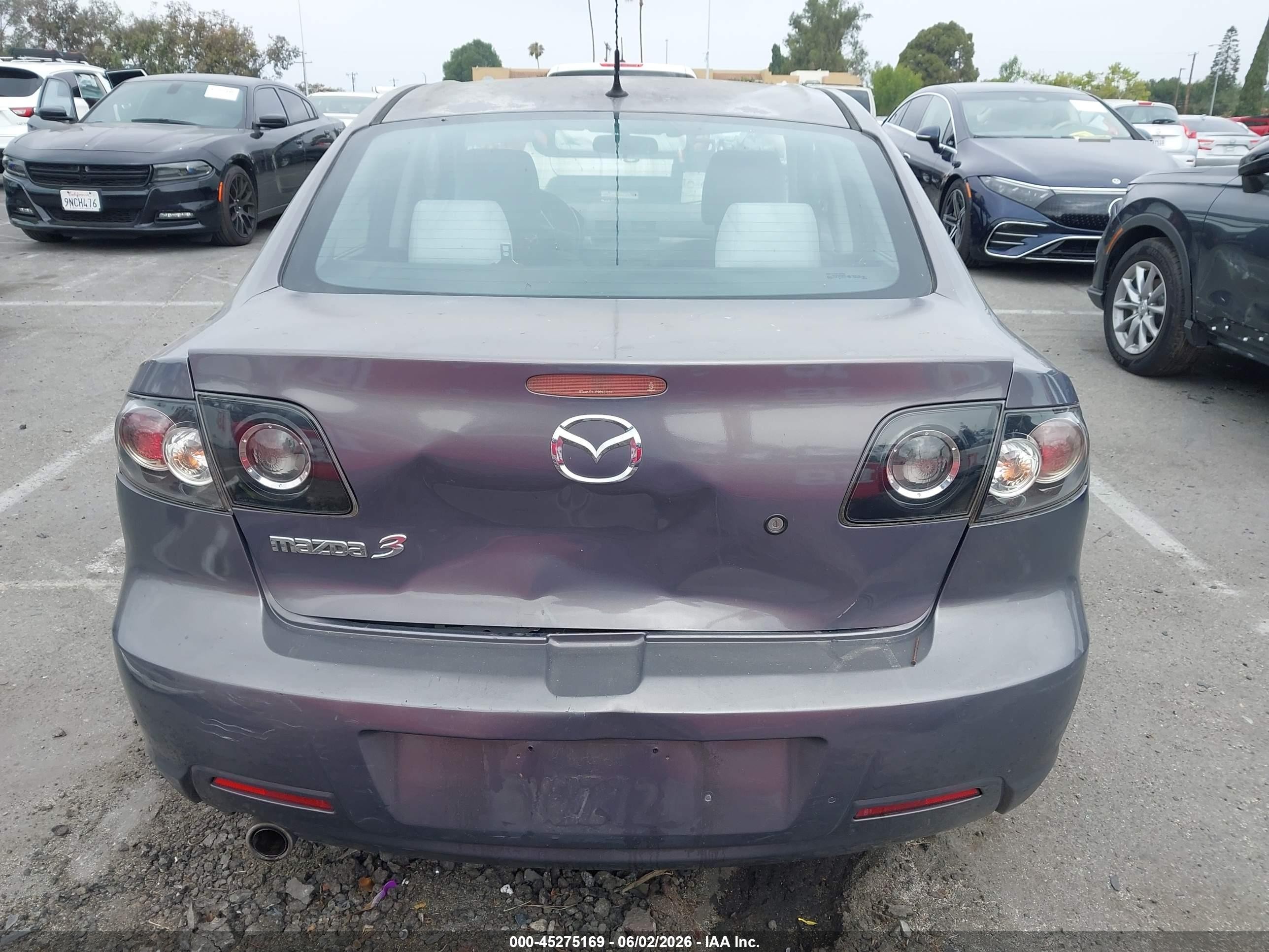 2007 Mazda Mazda3 S Sport Gray vin: JM1BK324171660511