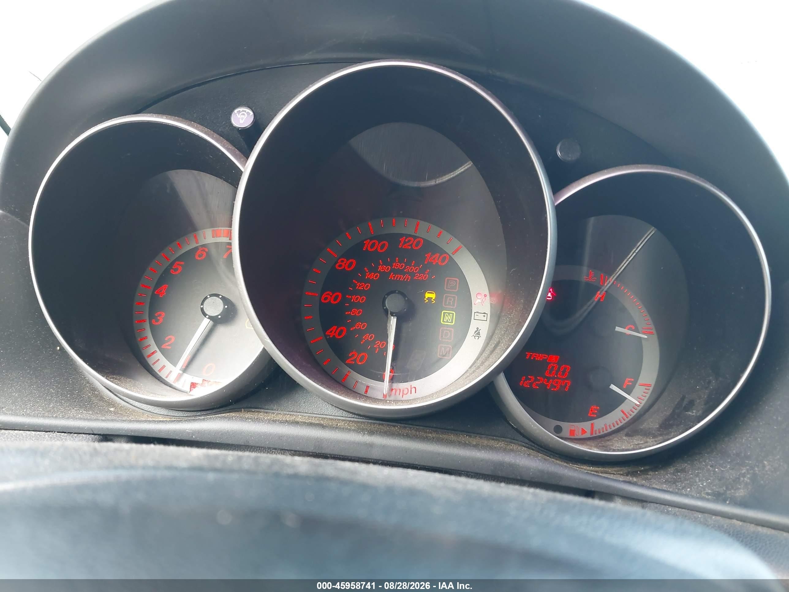 2008 Mazda Mazda3 S Grand Touring Серебряный vin: JM1BK324181121128
