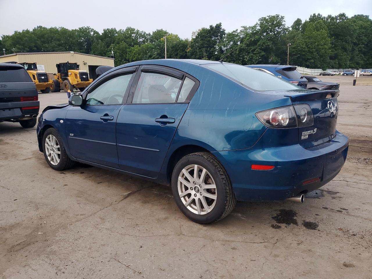 2008 Mazda 3 S Teal vin: JM1BK324181801854