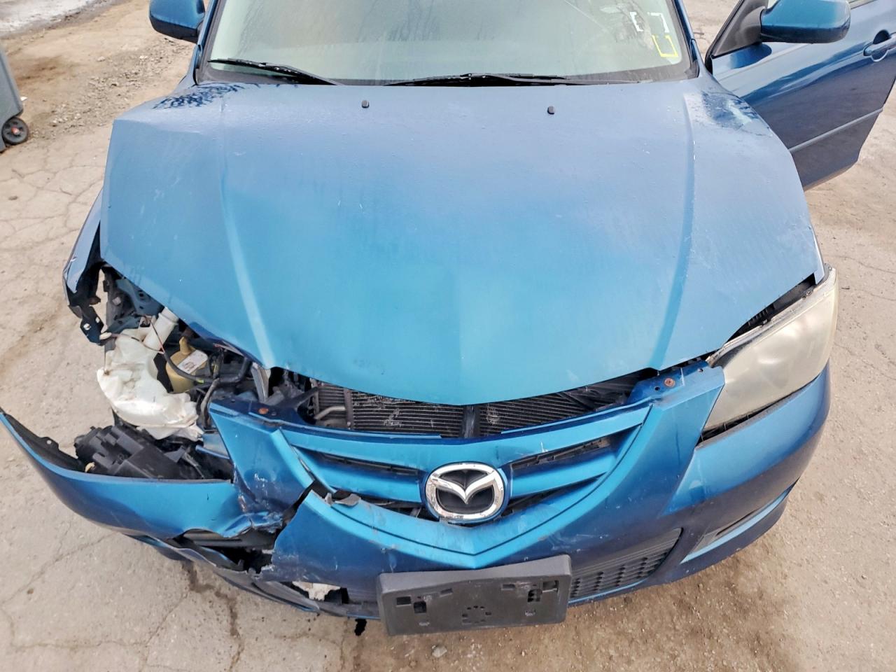 2008 Mazda 3 S Teal vin: JM1BK324181801854