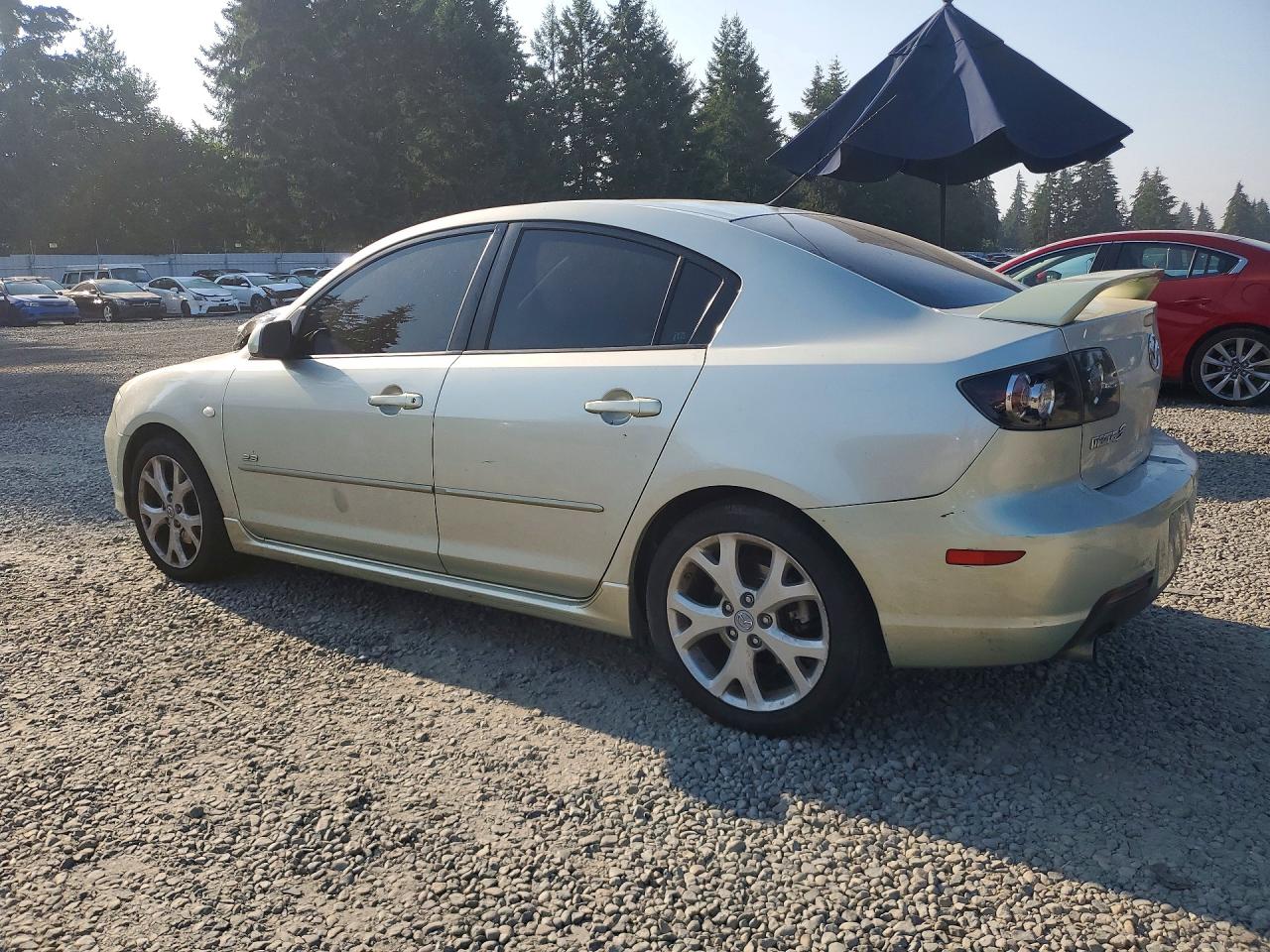 2009 Mazda 3 S Silver vin: JM1BK324191247524