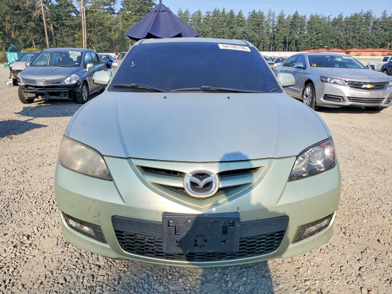2009 Mazda 3 S Silver vin: JM1BK324191247524
